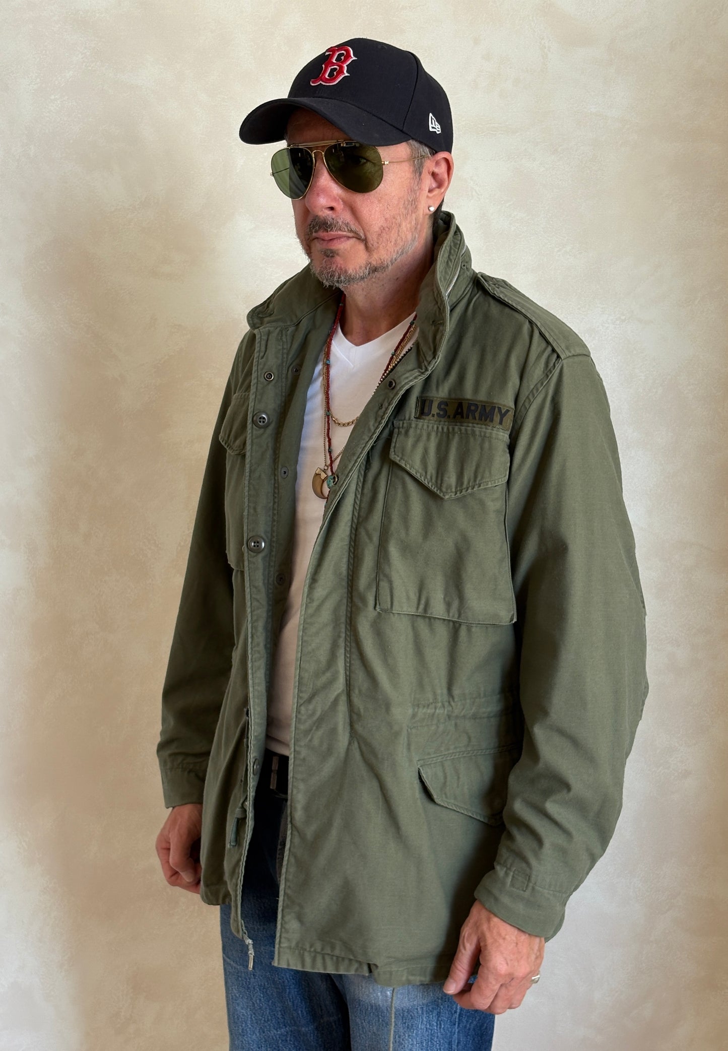 Small Long. Authentic Alpha Industries 1969 US Army M-65 Field Jacket – OG-107 – Vintage Military Issue - USA Vintage Bcn