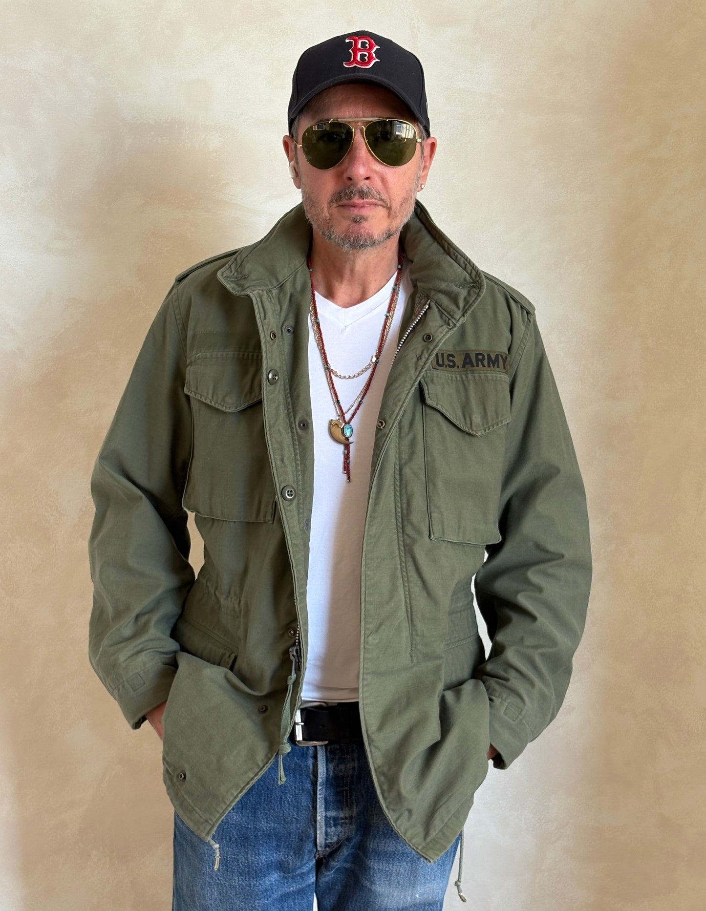 Small Long. Authentic Alpha Industries 1969 US Army M-65 Field Jacket – OG-107 – Vintage Military Issue - USA Vintage Bcn