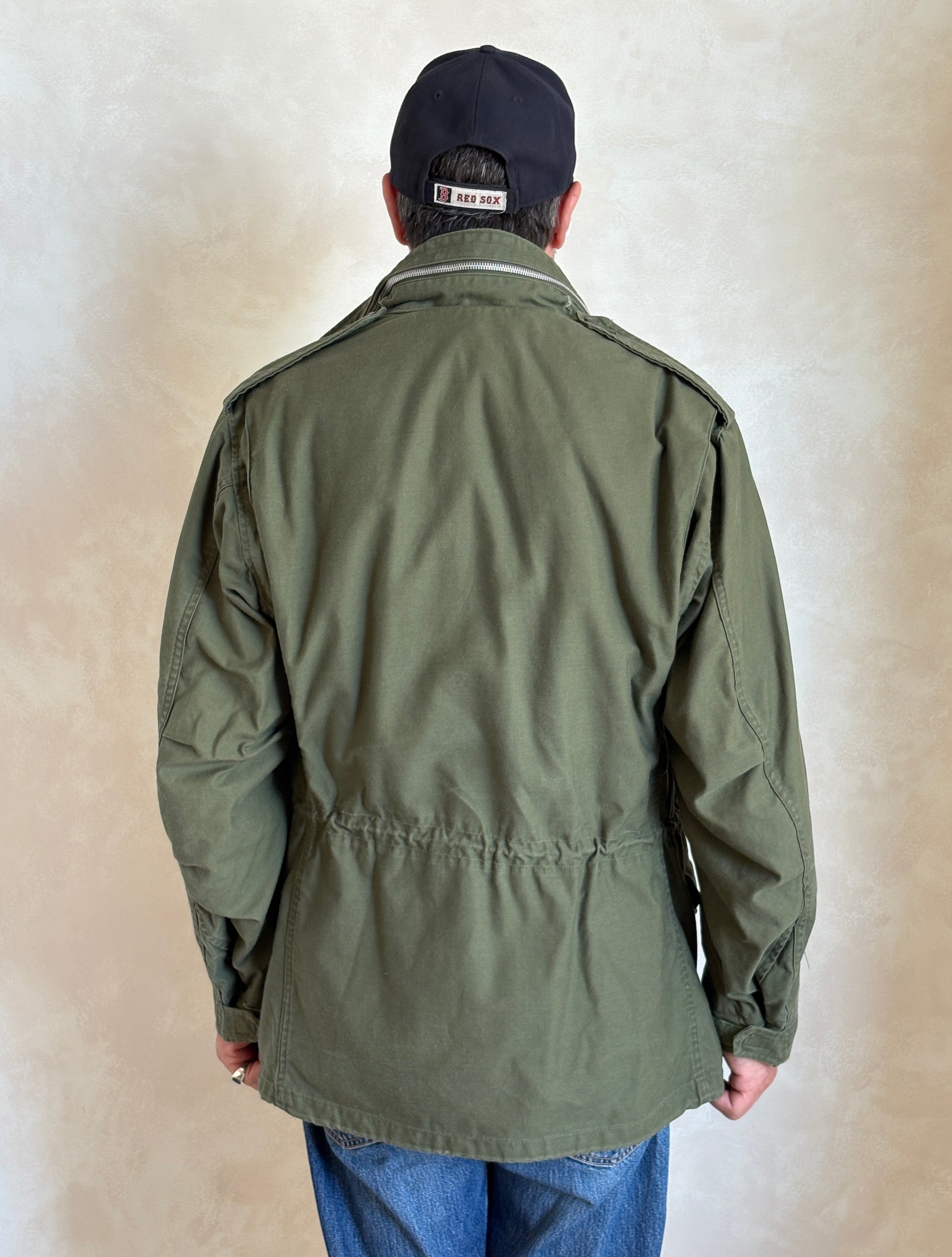 Med Reg. Authentic Alpha Industries 1969 US Army M-65 Field Jacket – OG-107 – Vintage Military Issue - USA Vintage Bcn