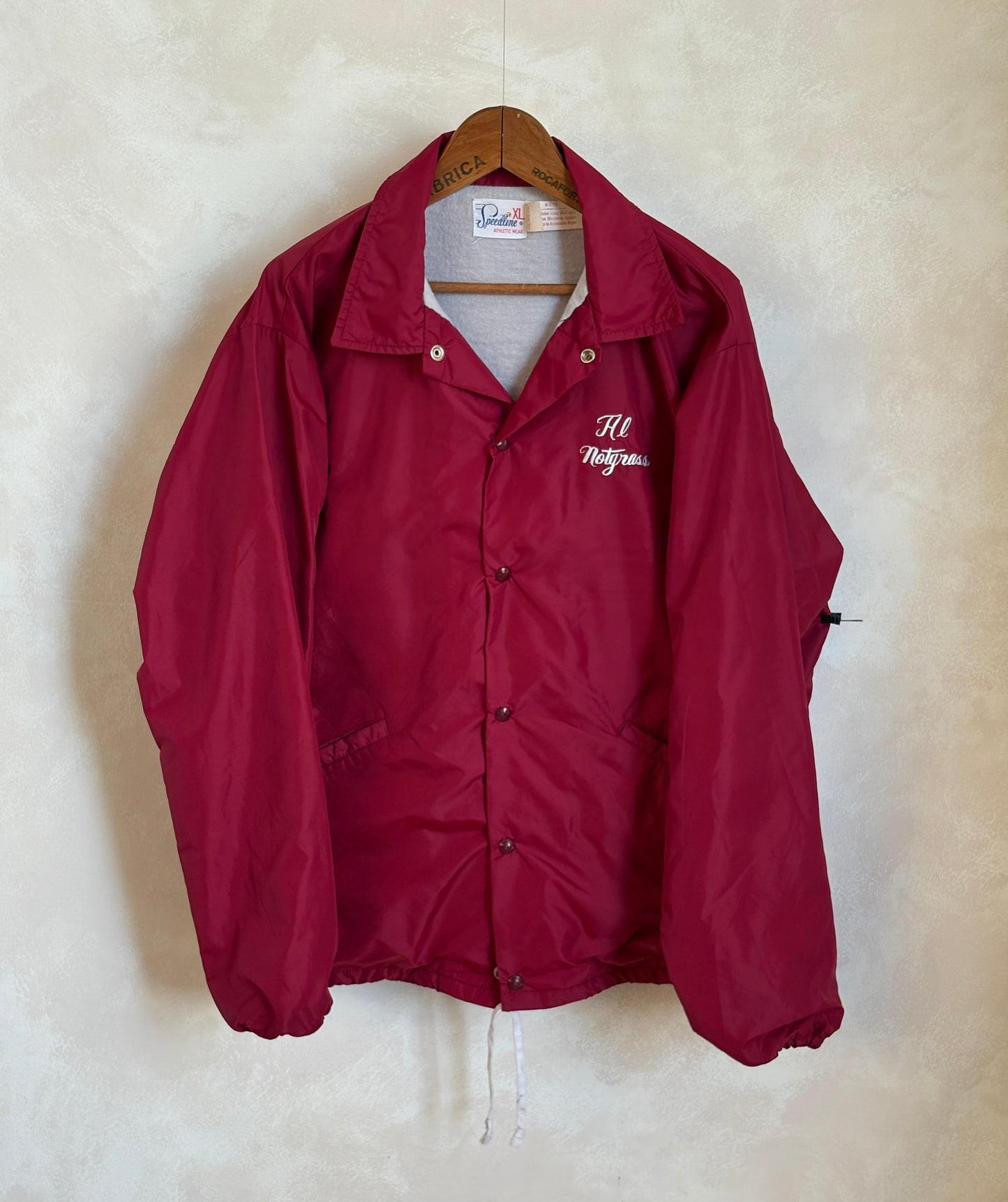 Size XL. Vintage 70s windbreaker made in USA - USA Vintage Bcn