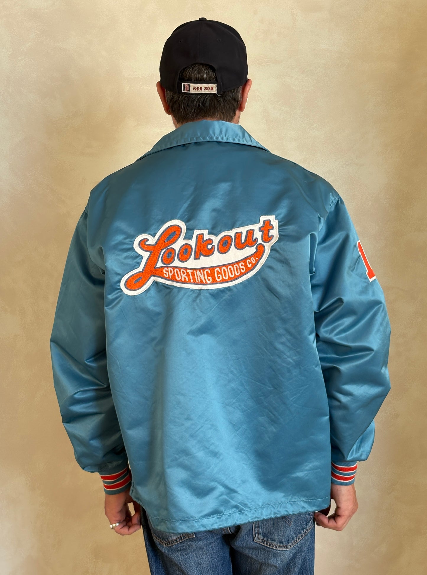 Size Large. Vintage 70s windbreaker made in USA - USA Vintage Bcn