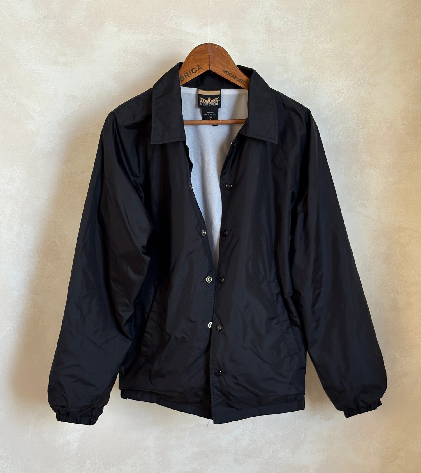 Size Med. Vintage printed windbreaker - USA Vintage Bcn