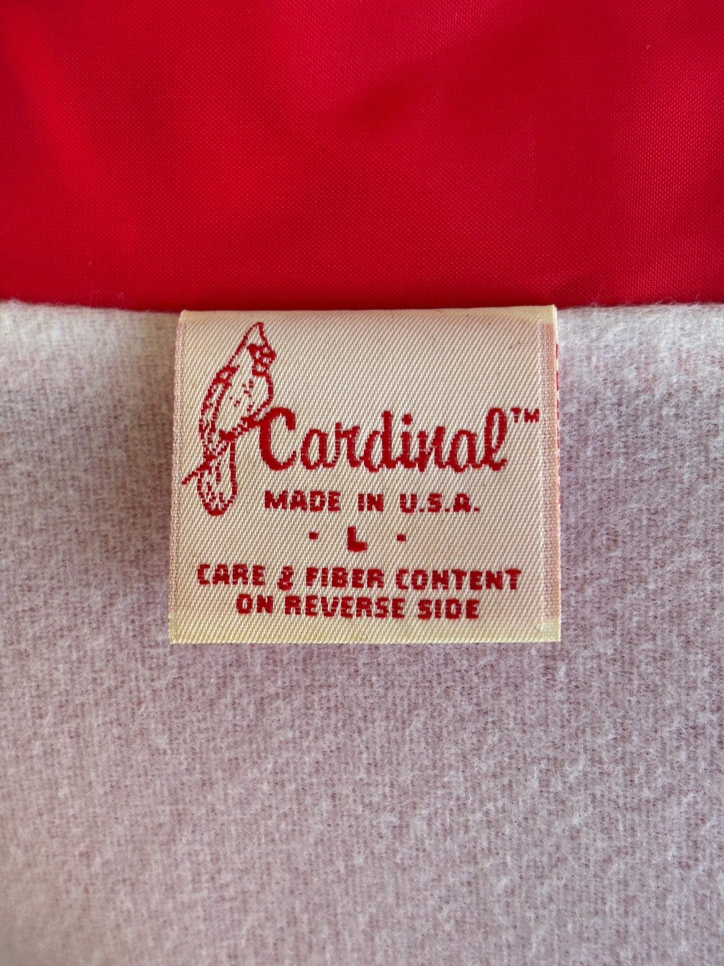 Size Large. Vintage 80s windbreaker made in USA-AJ357 Studio