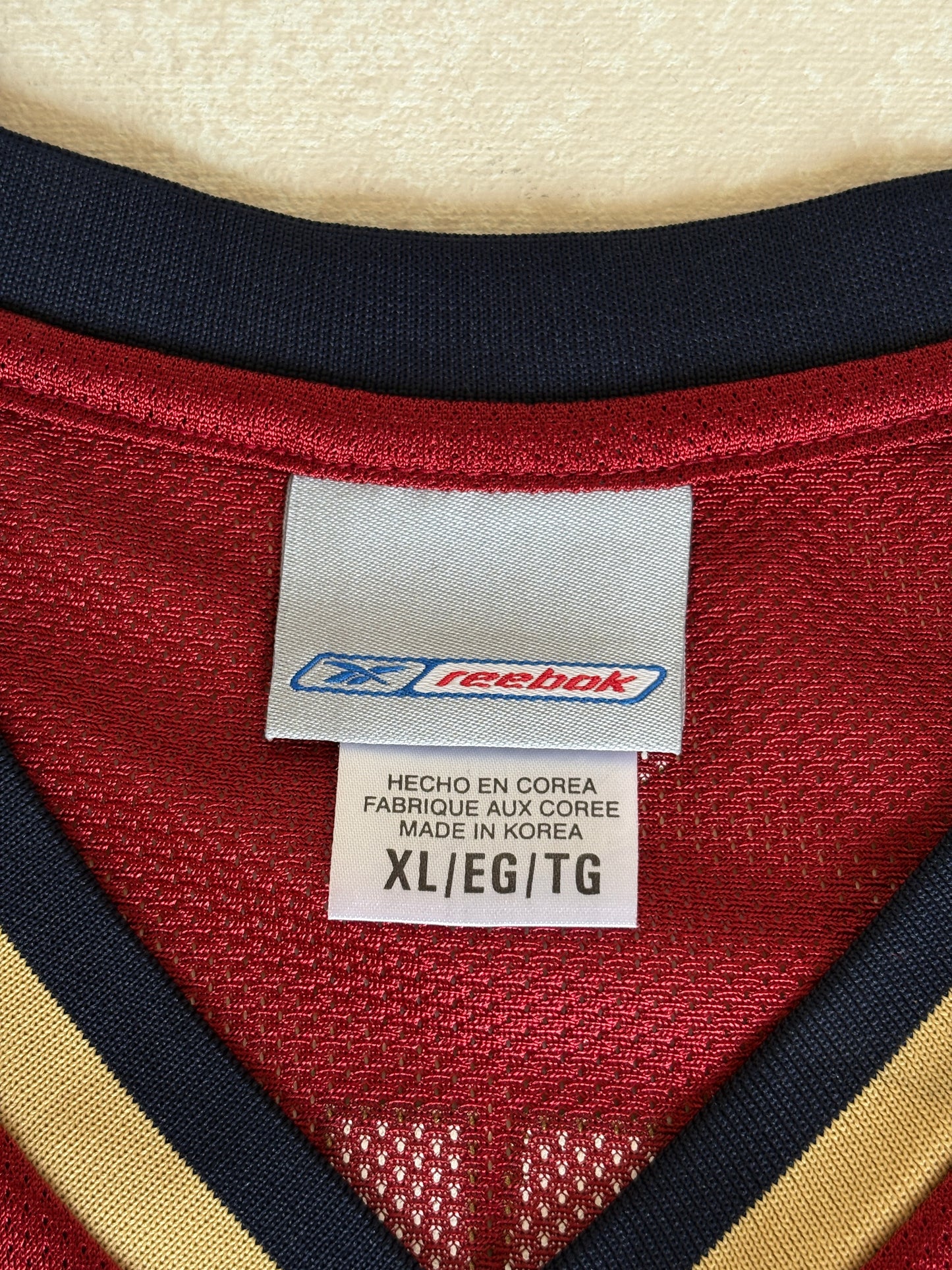Reebok Cleveland Cavaliers LeBron James No. 23 Jersey Size XL Wine Mesh NBA 2000s