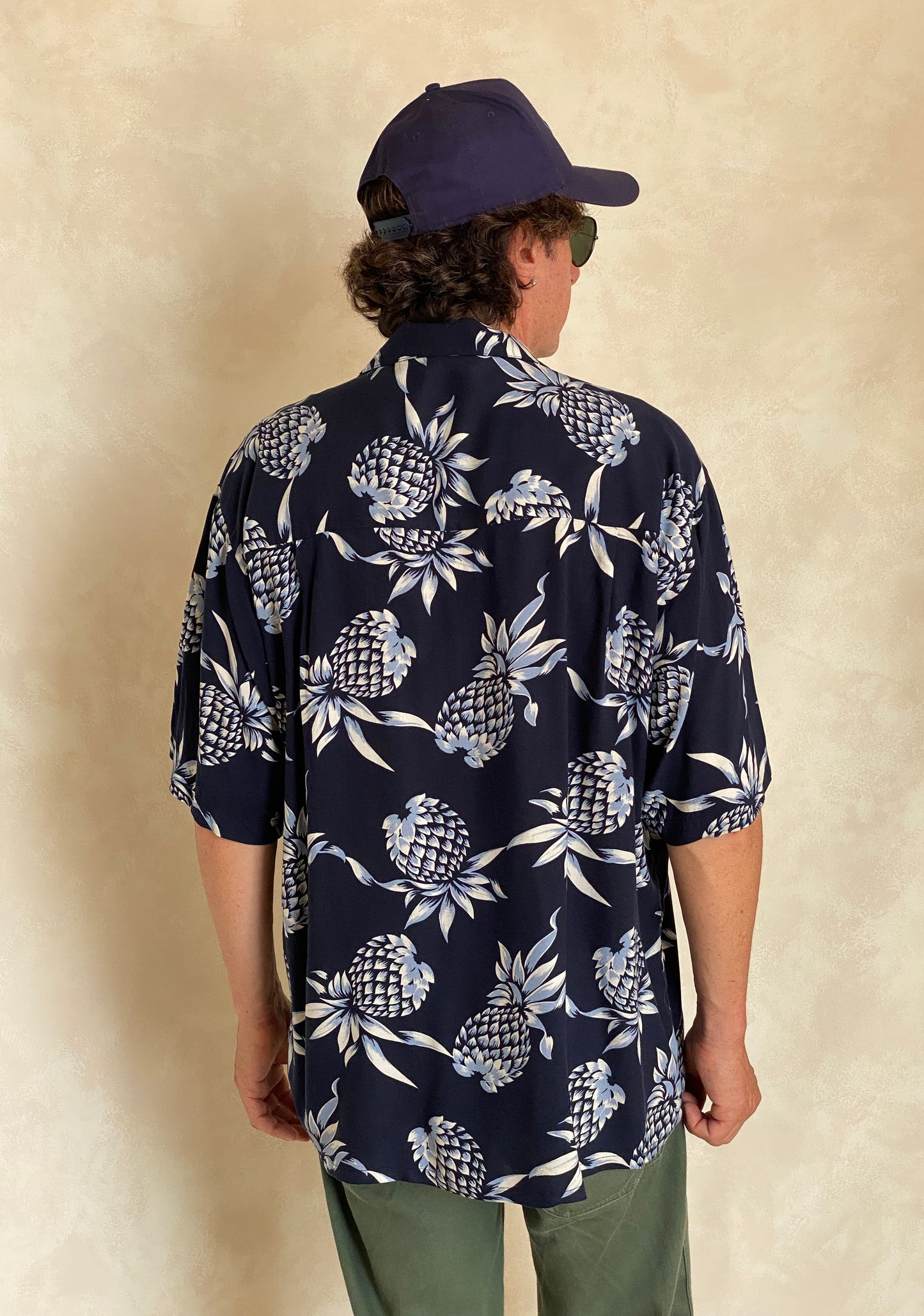 Size Large. Vintage 90s Hawaiian shirt - USA Vintage Bcn
