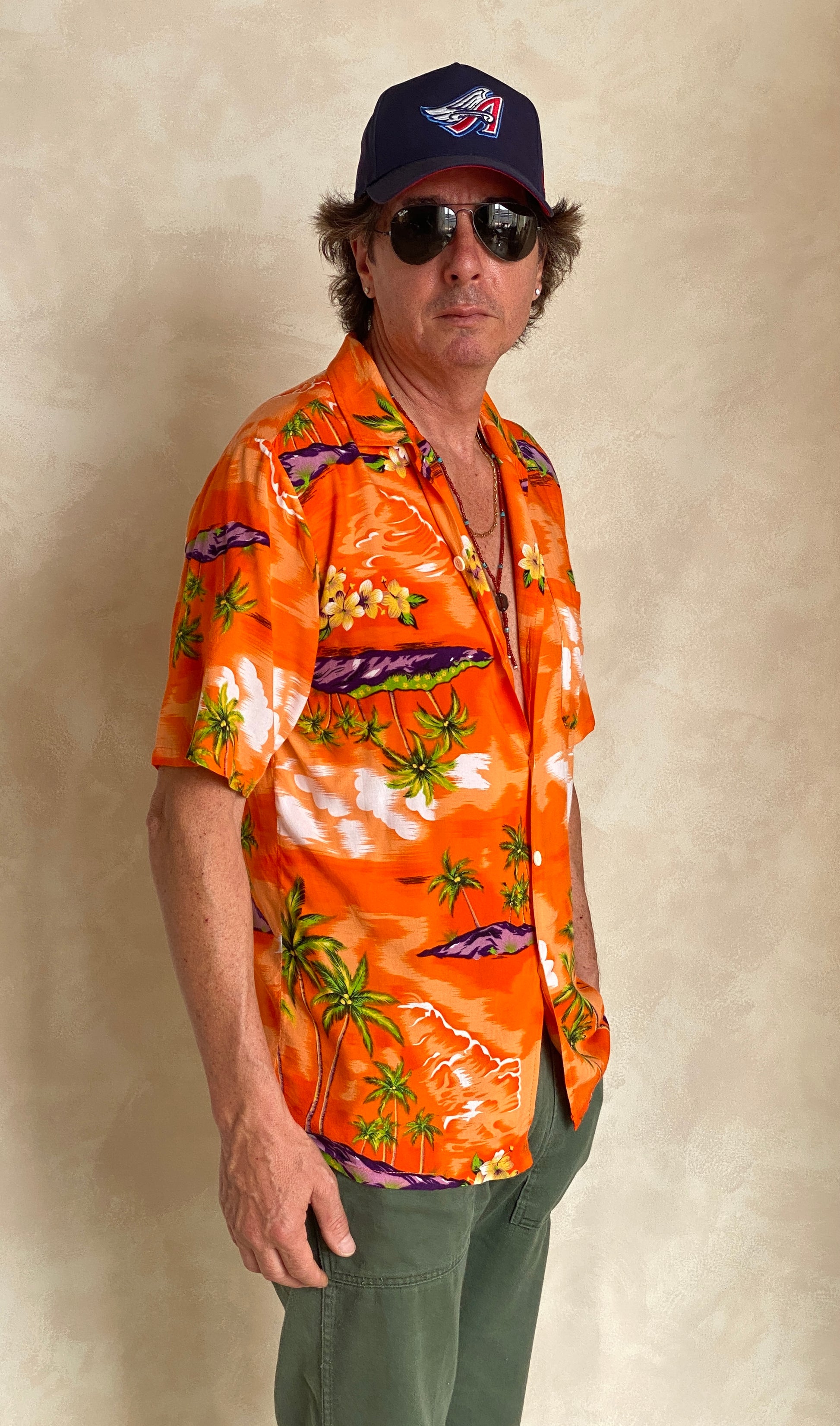 Size Small. Vintage 90s Hawaiian shirt - USA Vintage Bcn