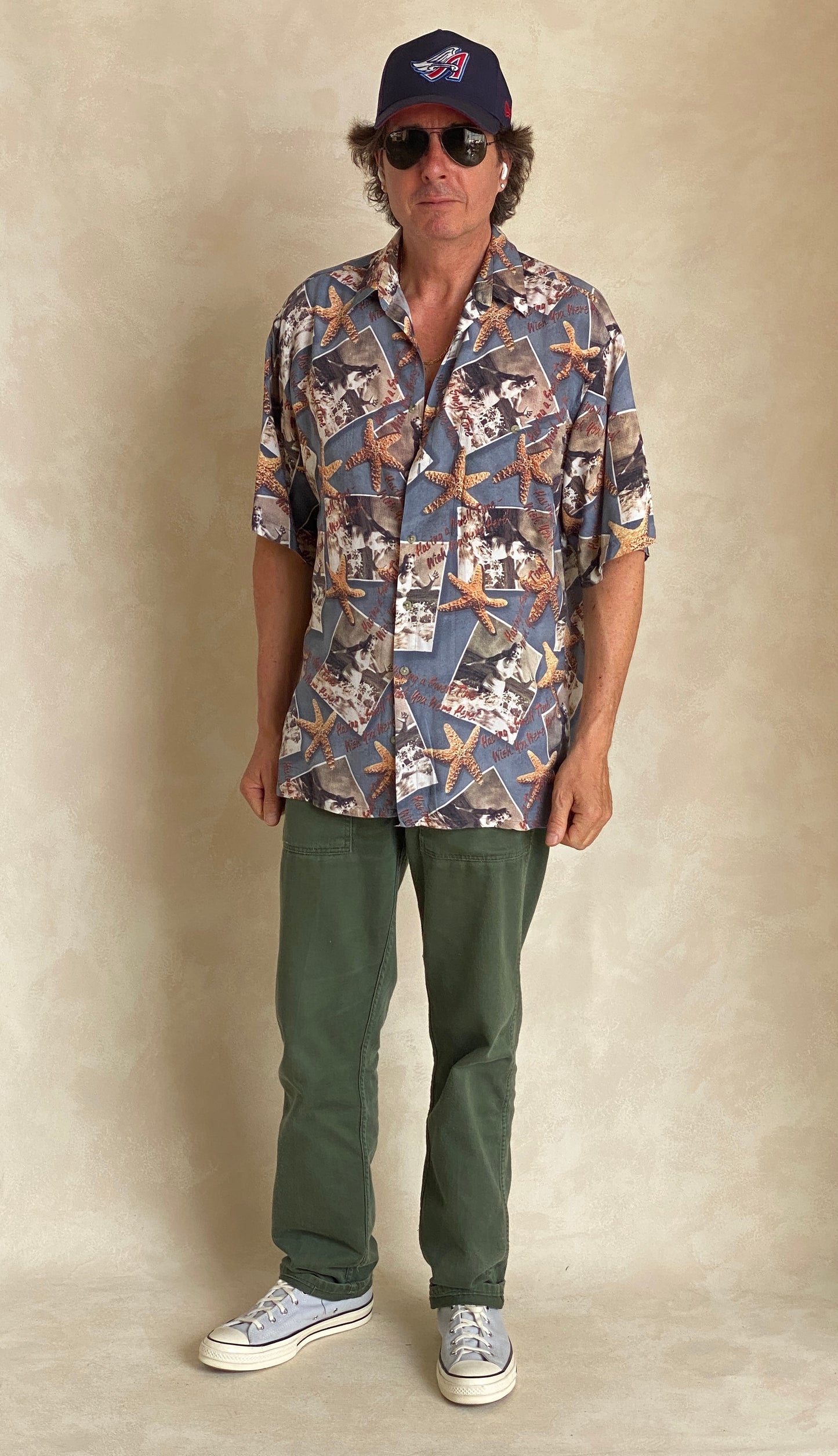 Size Large. Vintage 90s Hawaiian shirt - USA Vintage Bcn