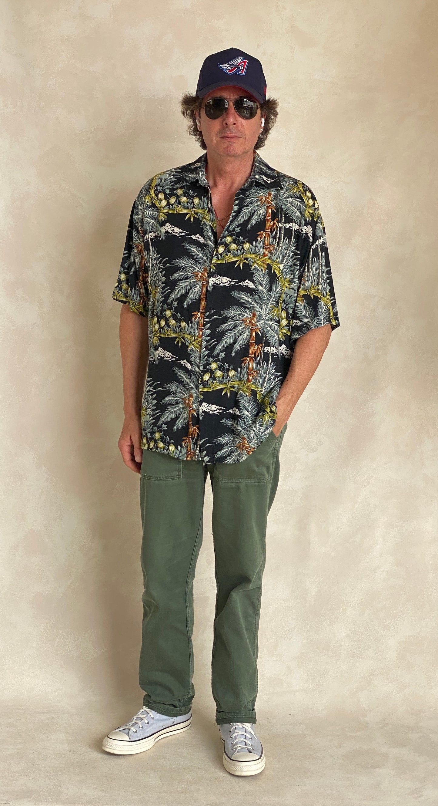 Size Small. Vintage 90s Hawaiian shirt - USA Vintage Bcn