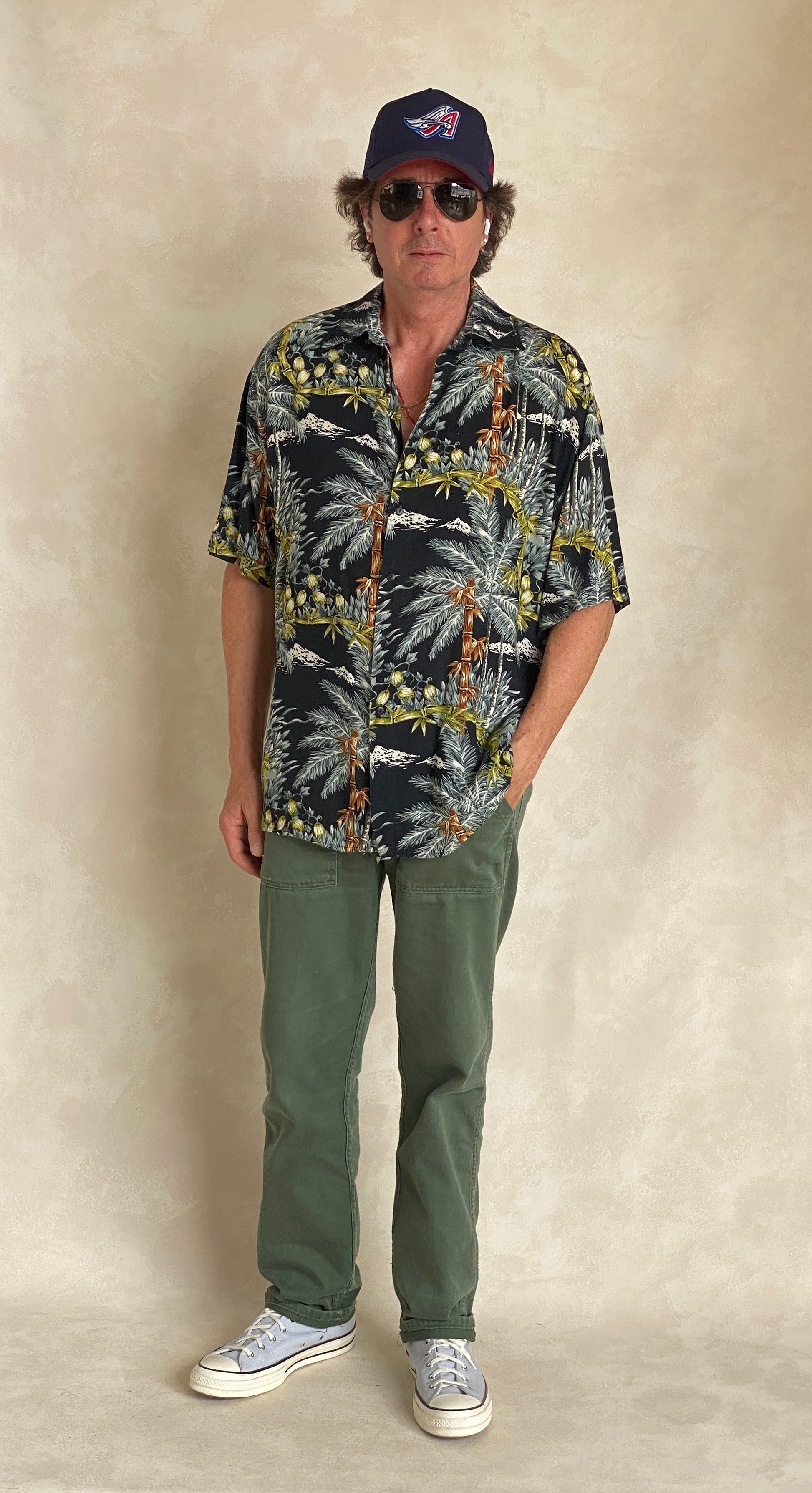 Size Small. Vintage 90s Hawaiian shirt - USA Vintage Bcn