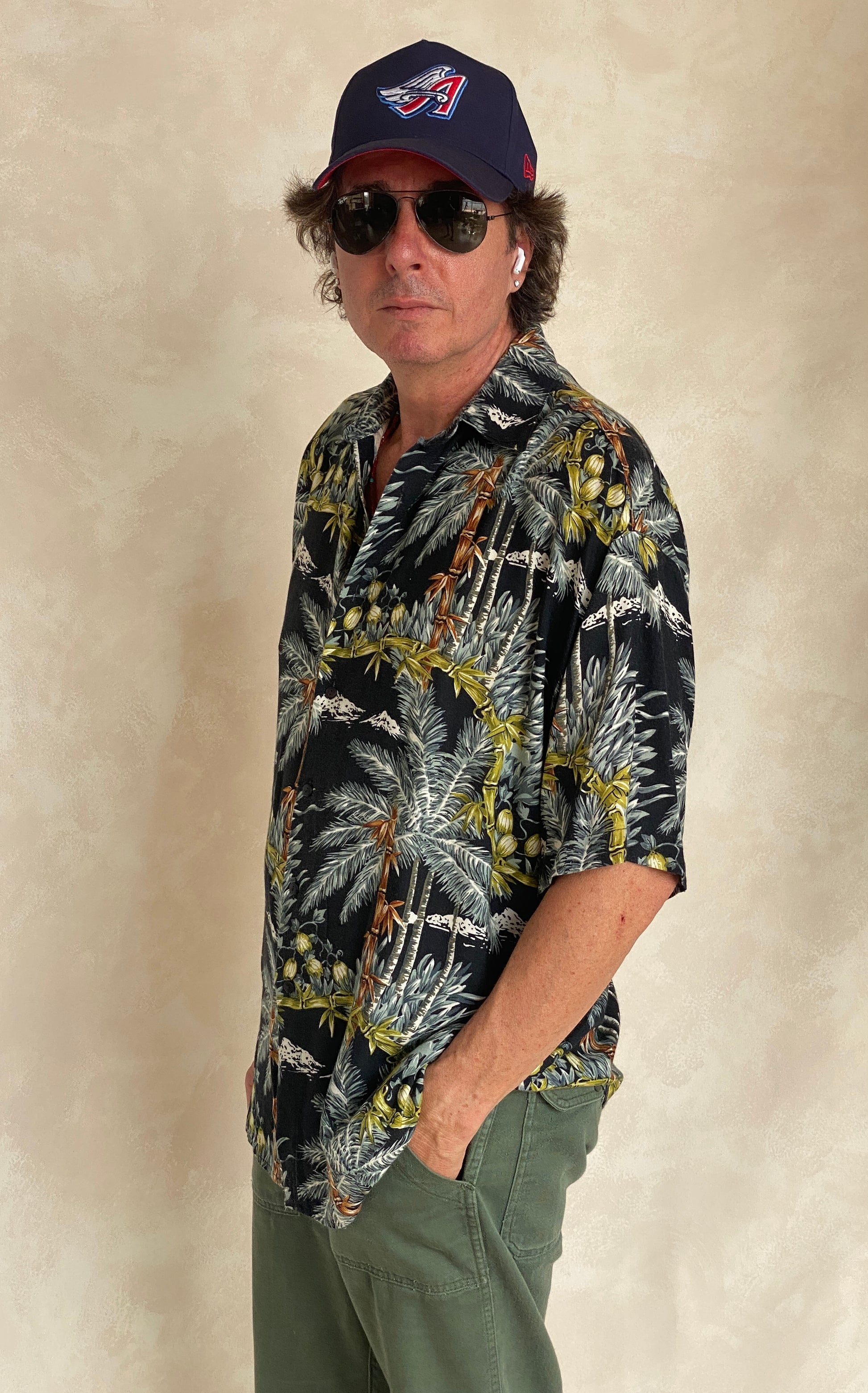 Size Small. Vintage 90s Hawaiian shirt - USA Vintage Bcn
