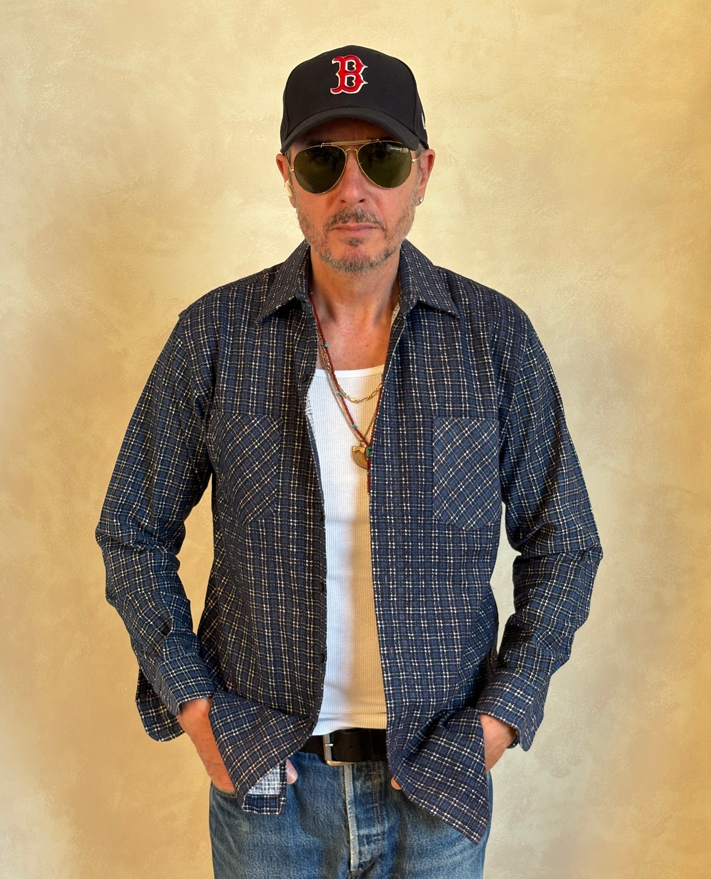 Size Med. Vintage 80s Dickies Flannel Plaid Shirt – Retro Grunge Workwear - USA Vintage Bcn