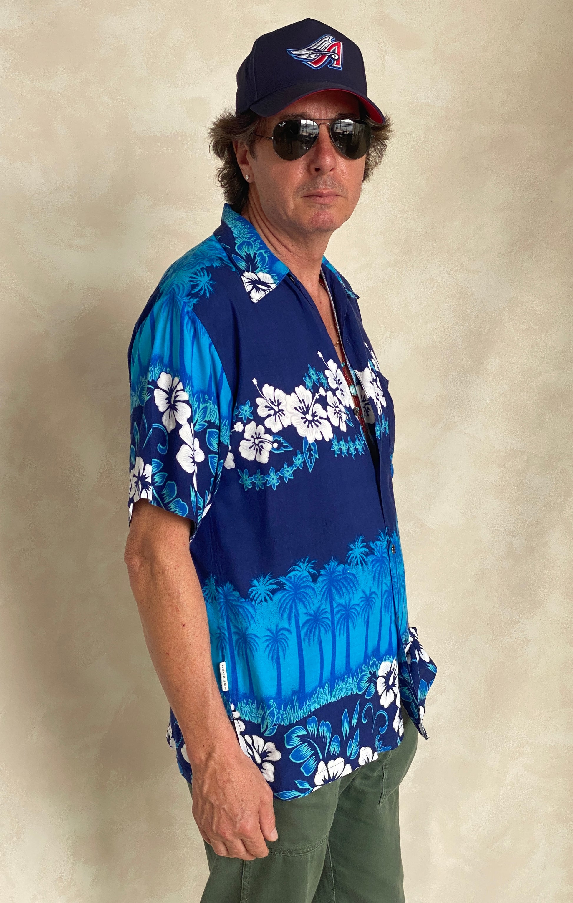 Size Small. Vintage 90s Hawaiian shirt - USA Vintage Bcn