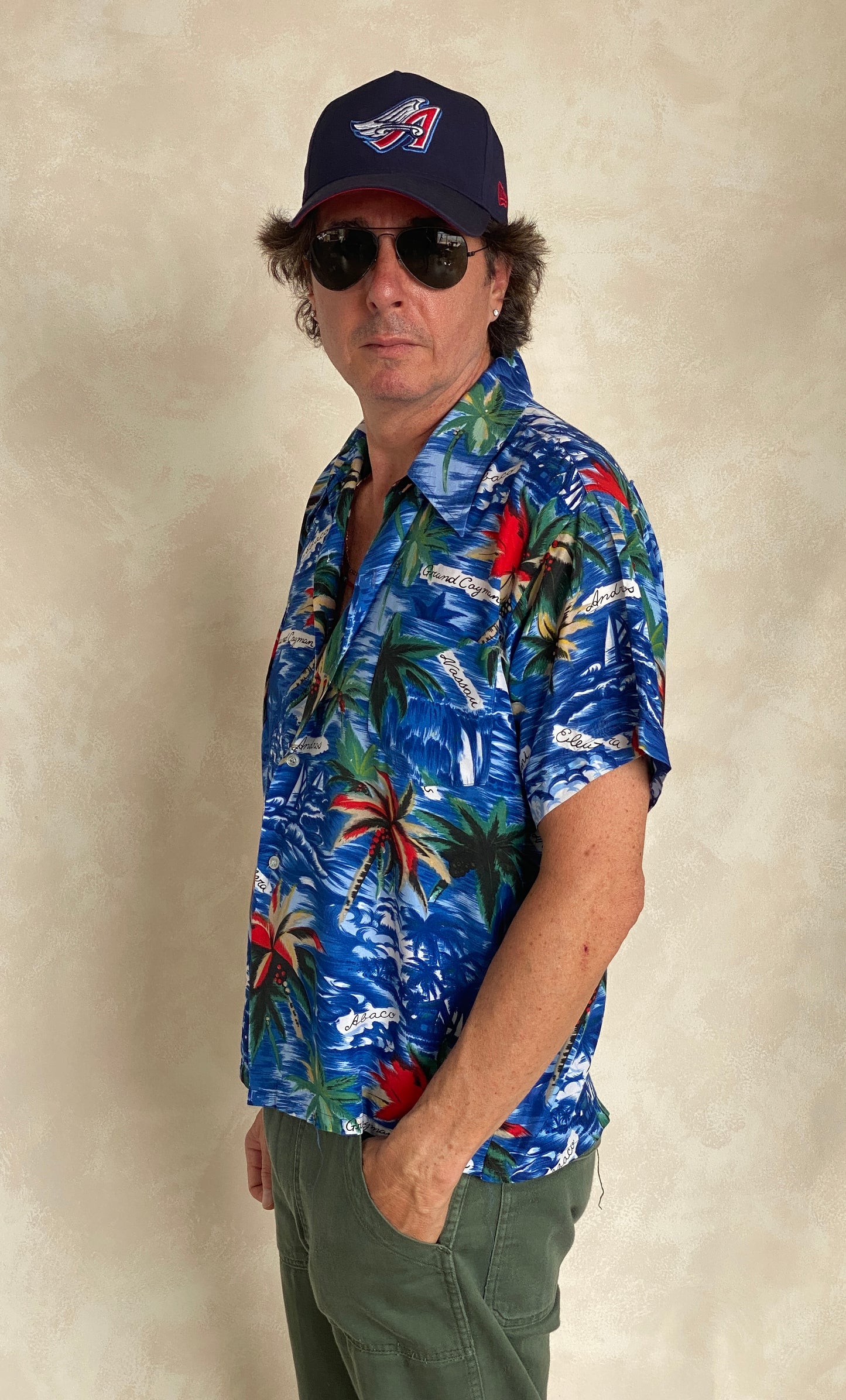 Size Large. Vintage 70s Hawaiian shirt - USA Vintage Bcn
