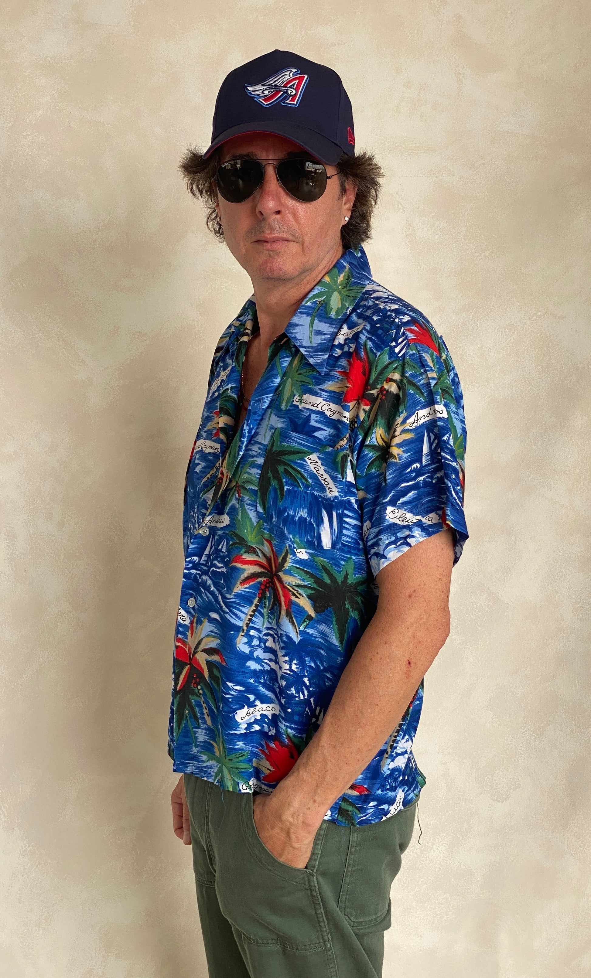 Size Large. Vintage 70s Hawaiian shirt - USA Vintage Bcn