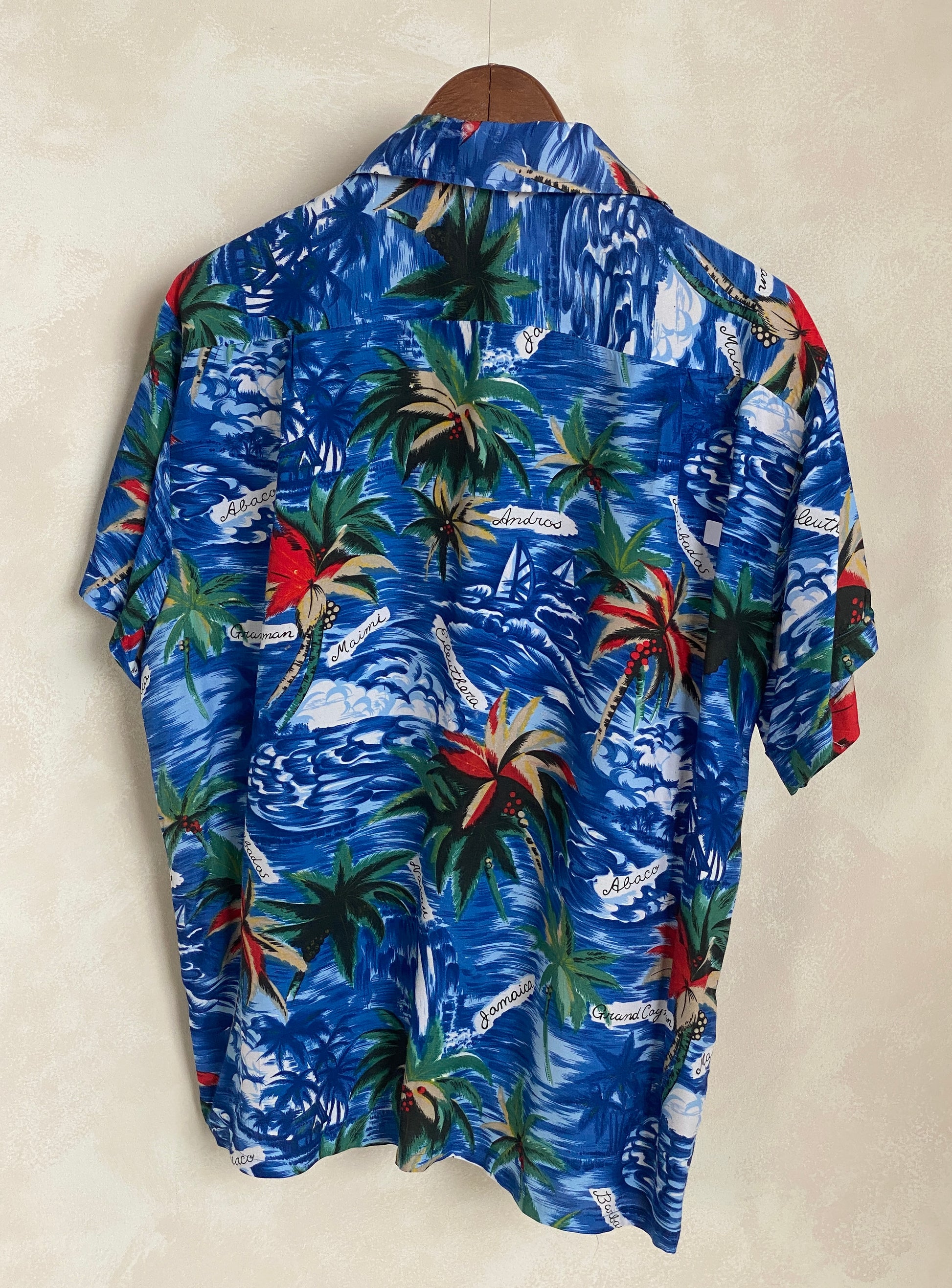 Size Large. Vintage 70s Hawaiian shirt - USA Vintage Bcn