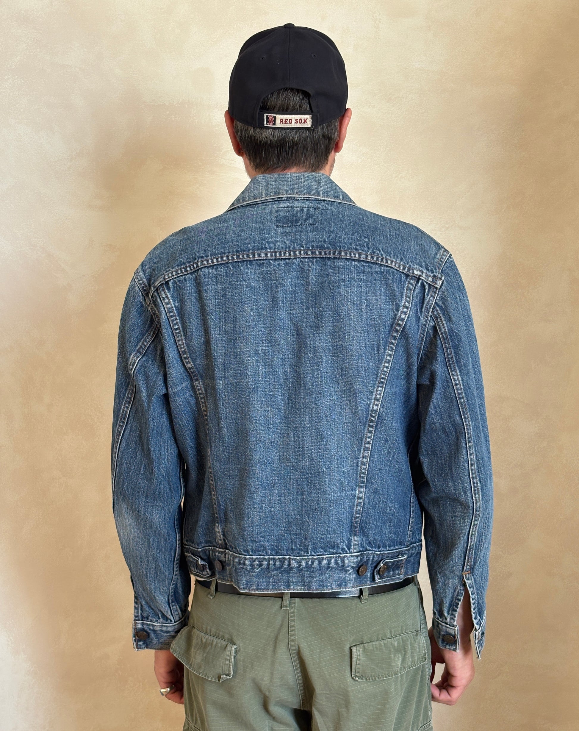 Size 42US / 52EU . Vintage 70s Levis single stitch jacket Made in USA. - USA Vintage Bcn