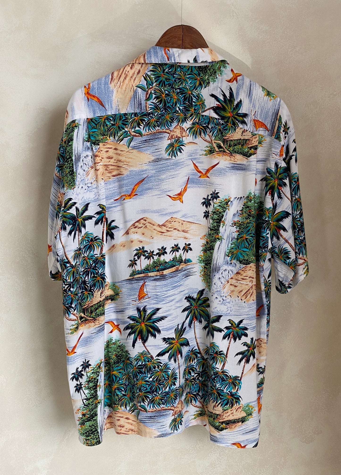 Size Large. Vintage 90s Hawaiian shirt - USA Vintage Bcn