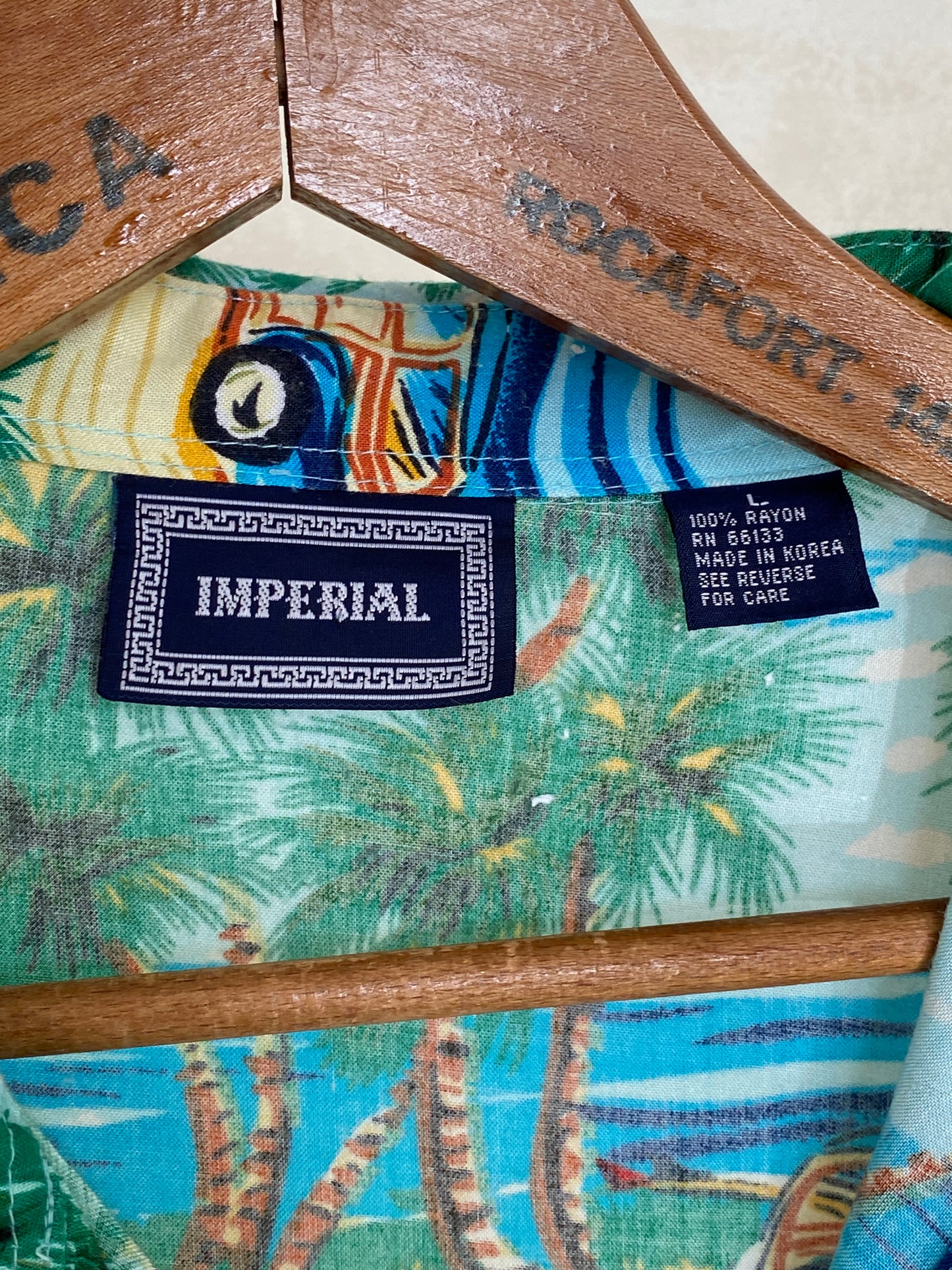Size Large. Vintage 90s Hawaiian shirt - USA Vintage Bcn