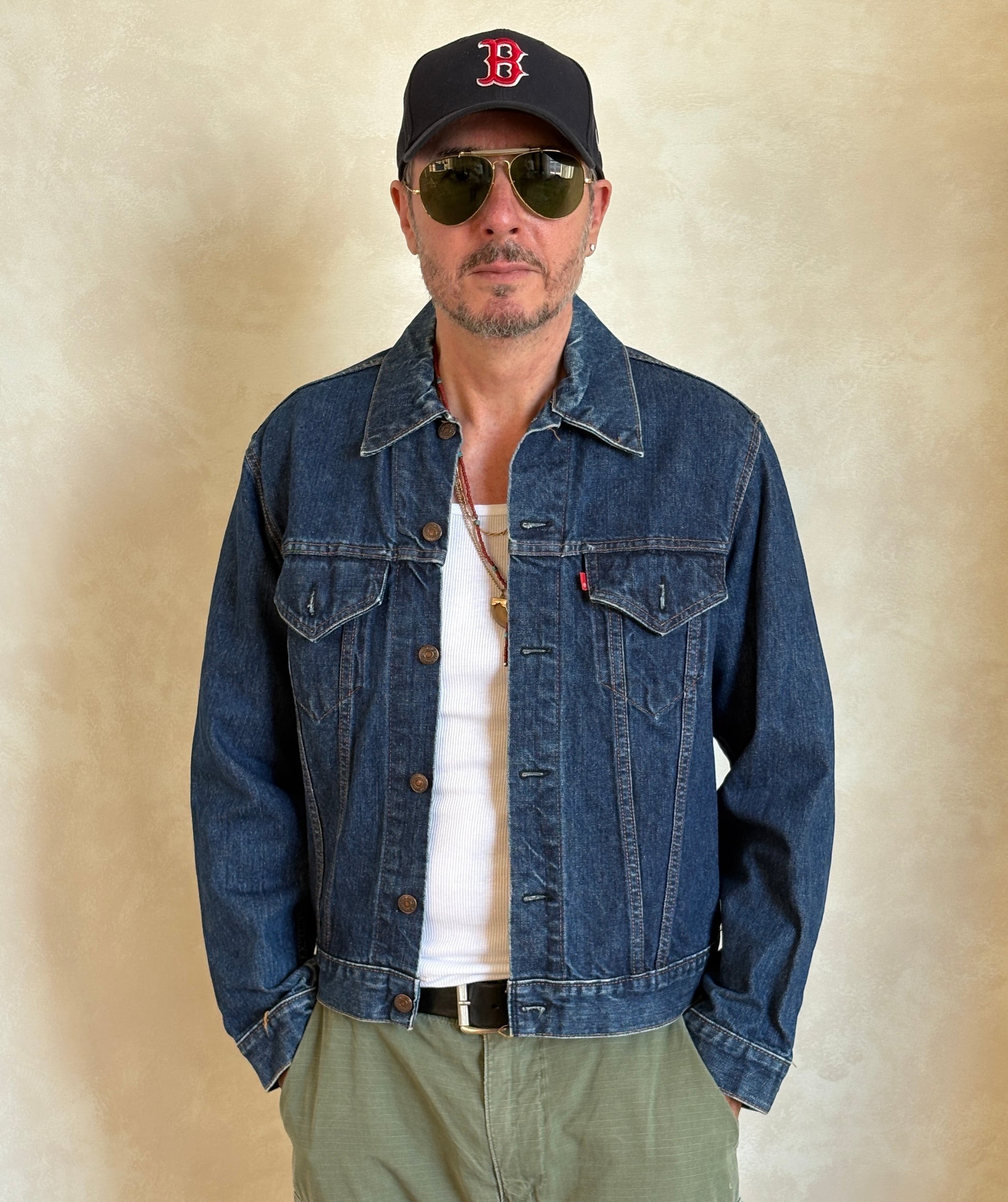 Size 42US / 52EU . Vintage 70s Levis jacket Made in USA. - USA Vintage Bcn