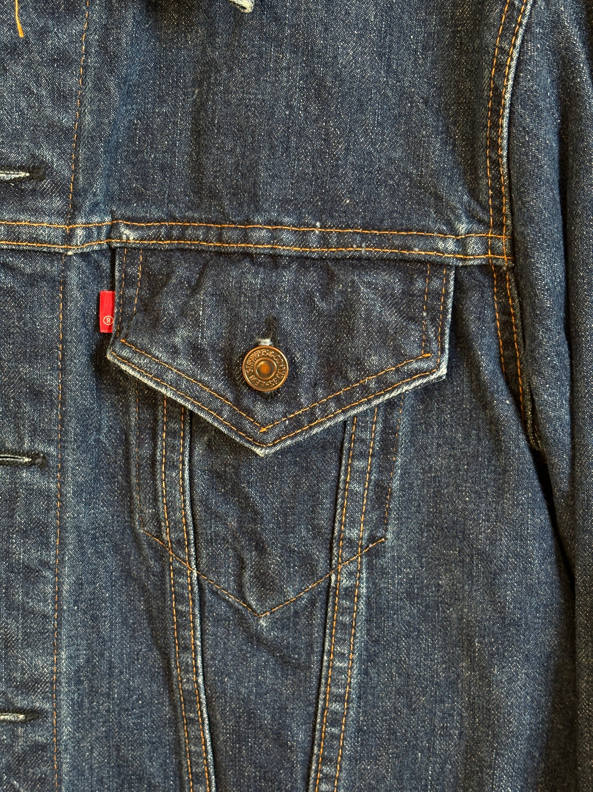 Size 42US / 52EU . Vintage 70s Levis jacket Made in USA. - USA Vintage Bcn