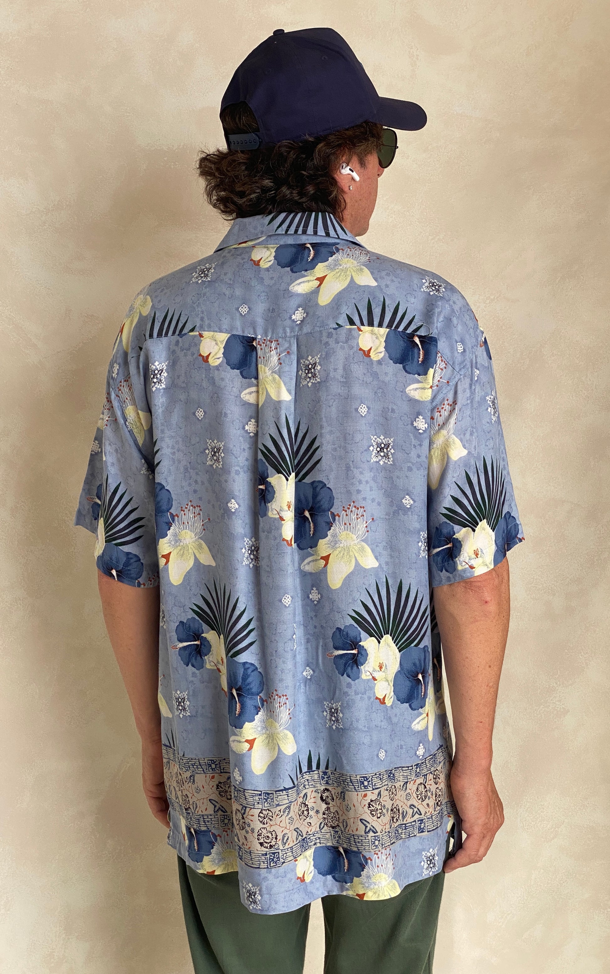 Size Large. Vintage 90s Hawaiian shirt - USA Vintage Bcn