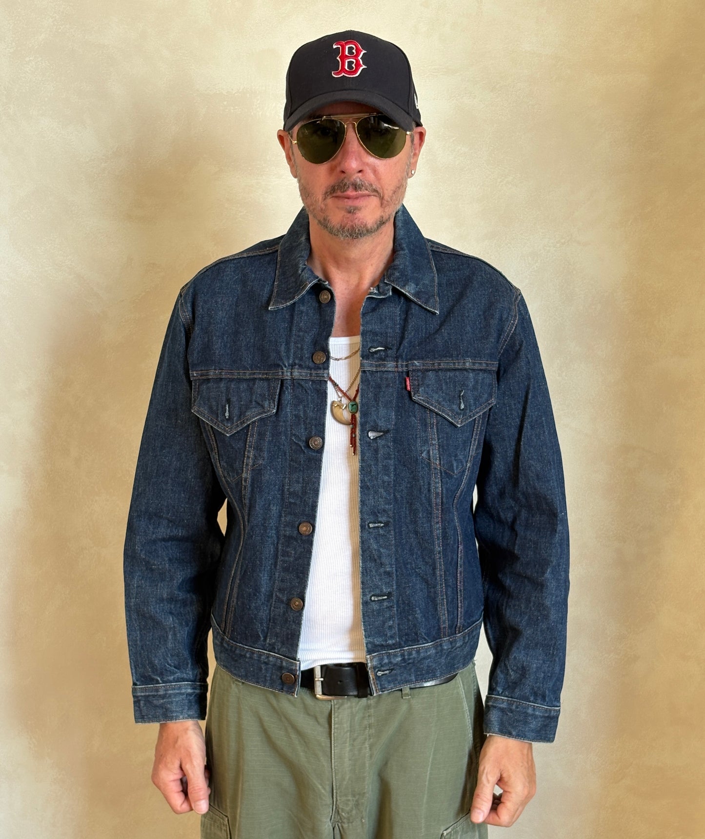 Size 42US / 52EU . Vintage 70s Levis jacket Made in USA. - USA Vintage Bcn