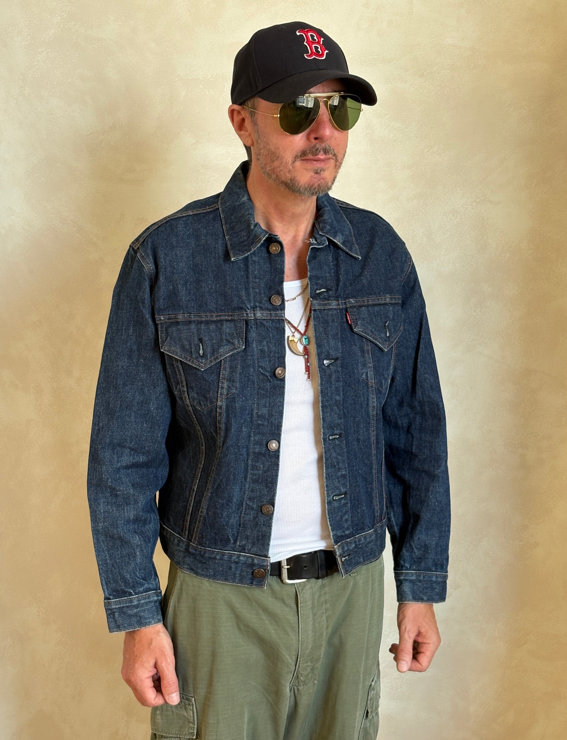 Size 42US / 52EU . Vintage 70s Levis jacket Made in USA. - USA Vintage Bcn