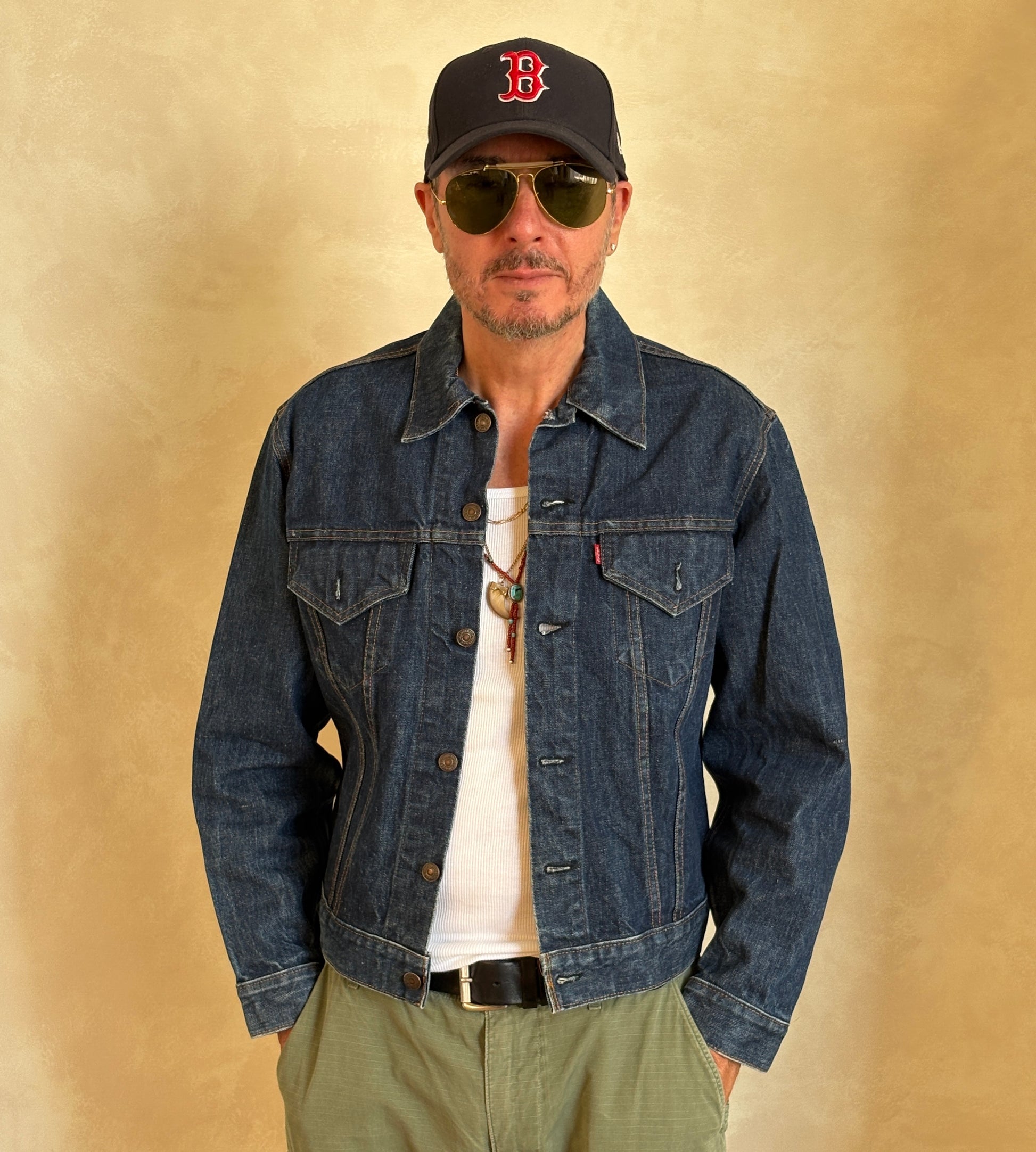 Size 42US / 52EU . Vintage 70s Levis jacket Made in USA. - USA Vintage Bcn