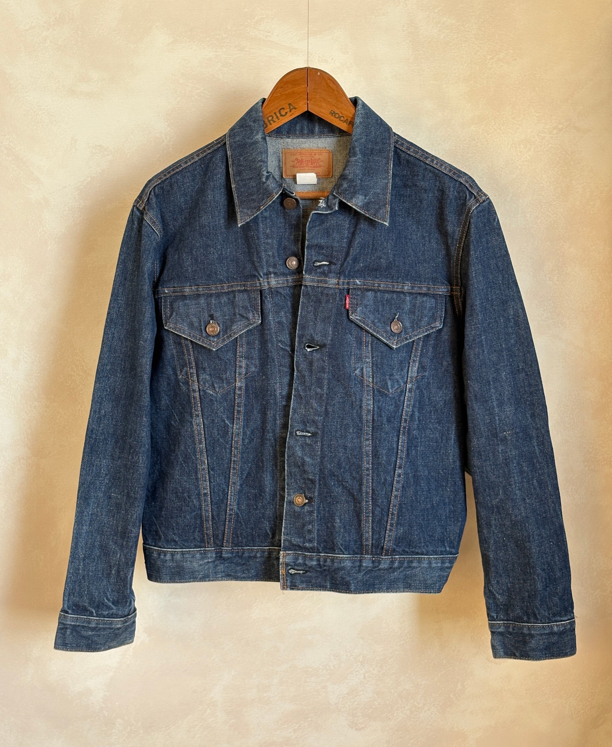 Size 42US / 52EU . Vintage 70s Levis jacket Made in USA. - USA Vintage Bcn