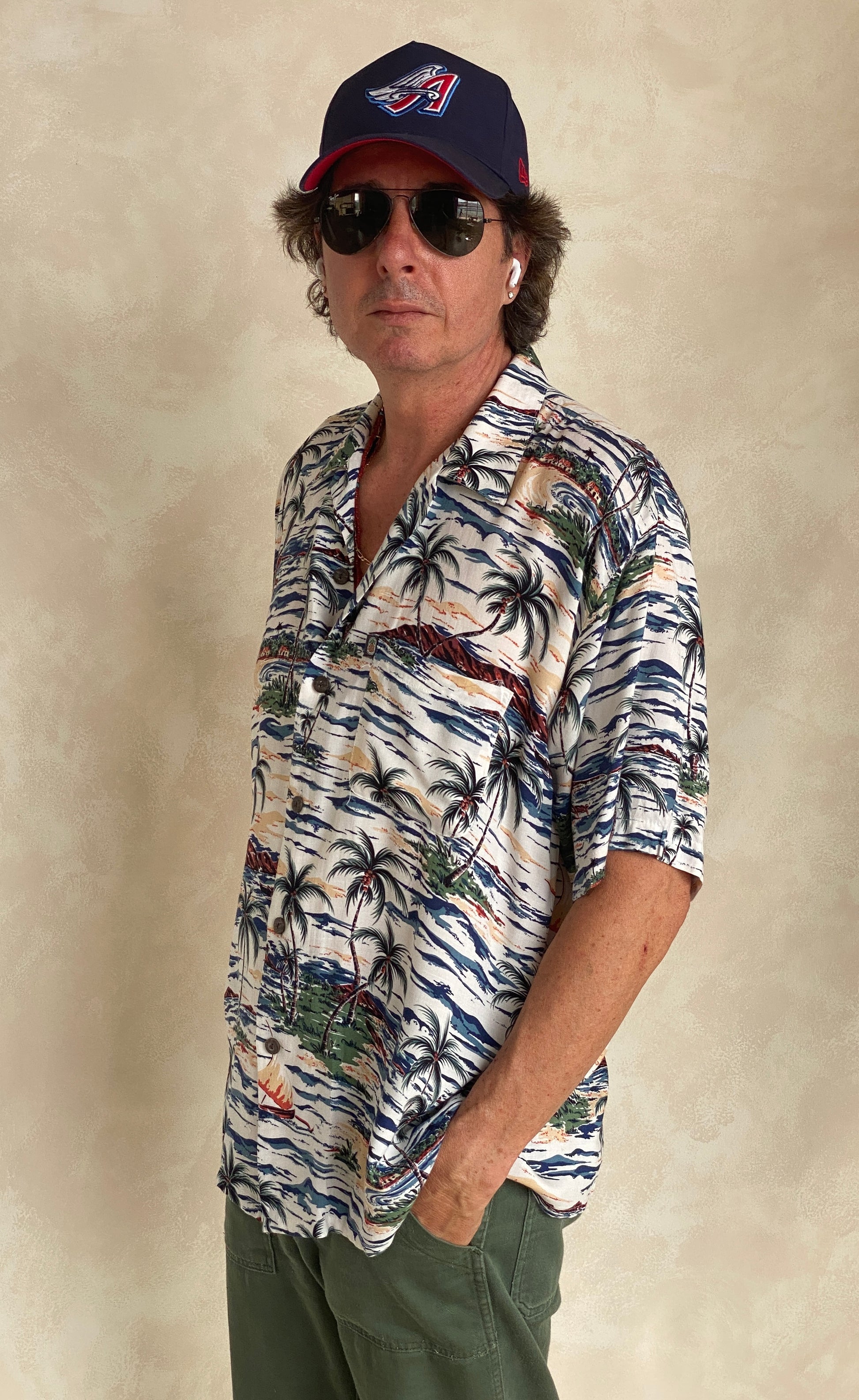 Size Large. Vintage 90s Hawaiian shirt - USA Vintage Bcn