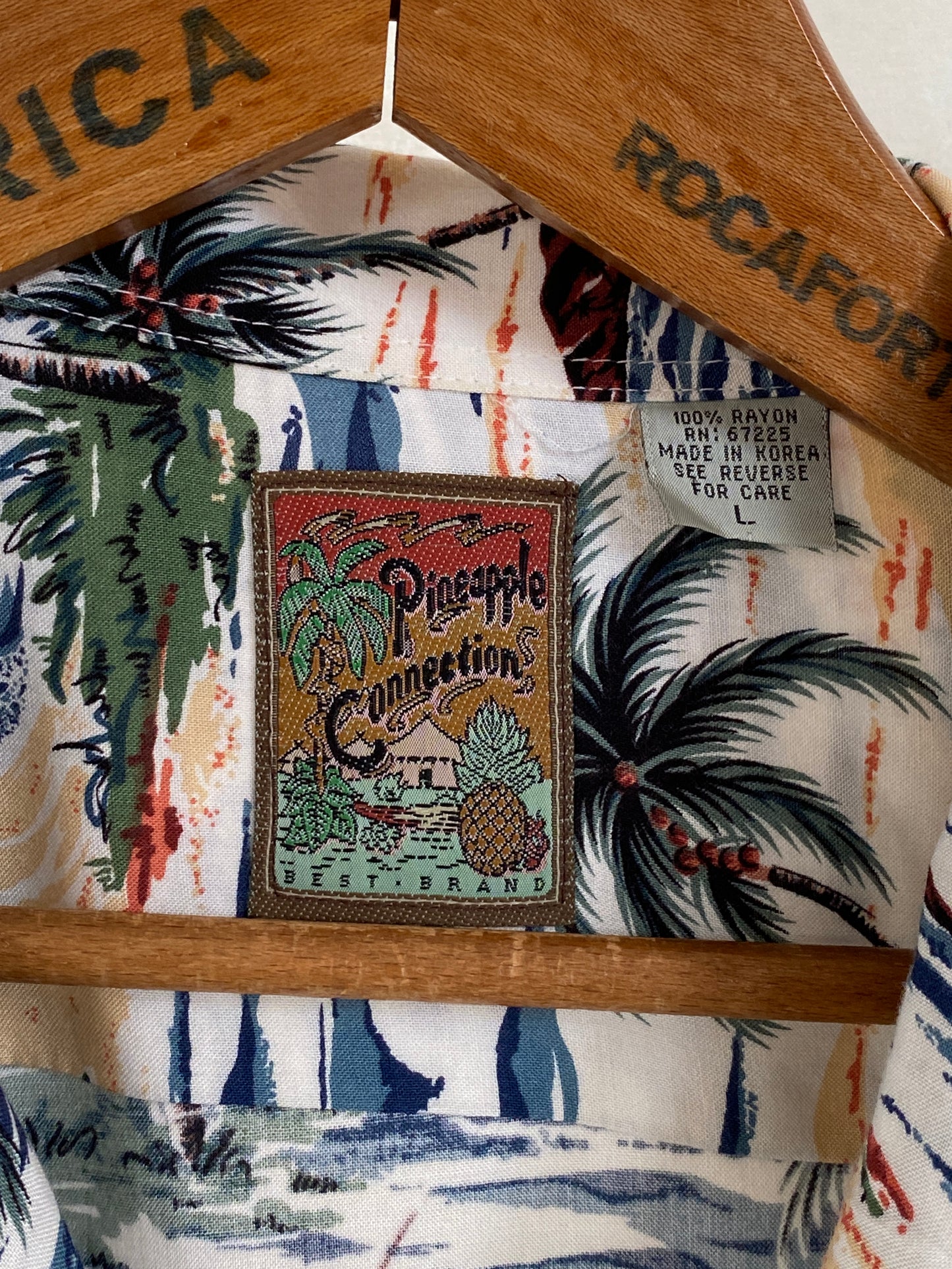 Size Large. Vintage 90s Hawaiian shirt-AJ357 Studio