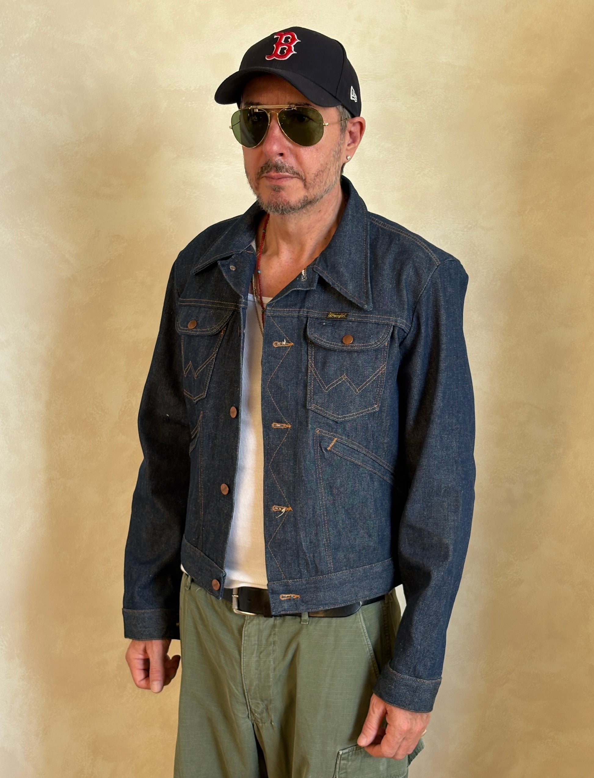 Size 40US / 50EU. Authentic 126MJ 80s Wrangler jacket – Made in the USA - USA Vintage Bcn