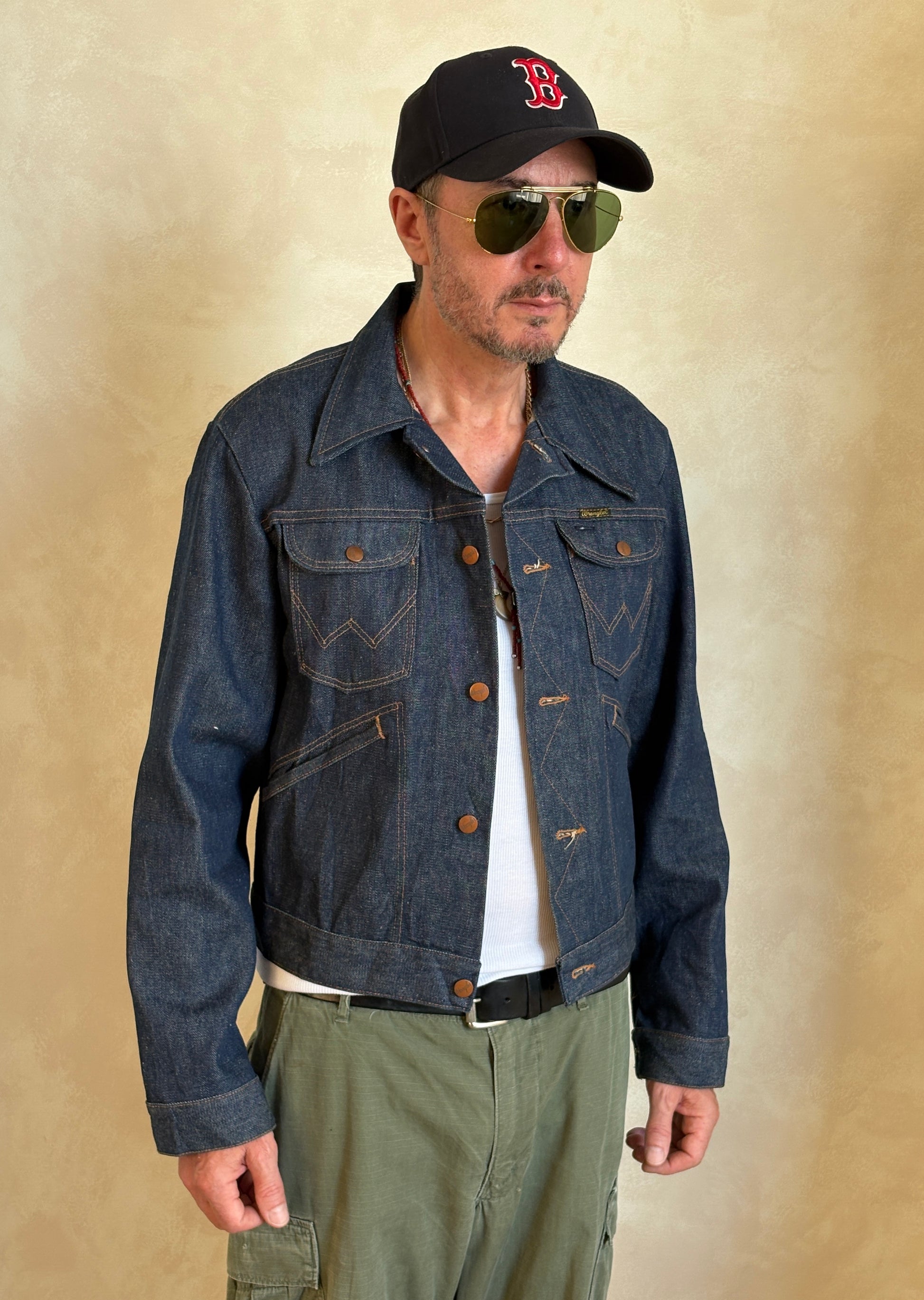 Size 40US / 50EU. Authentic 126MJ 80s Wrangler jacket – Made in the USA - USA Vintage Bcn