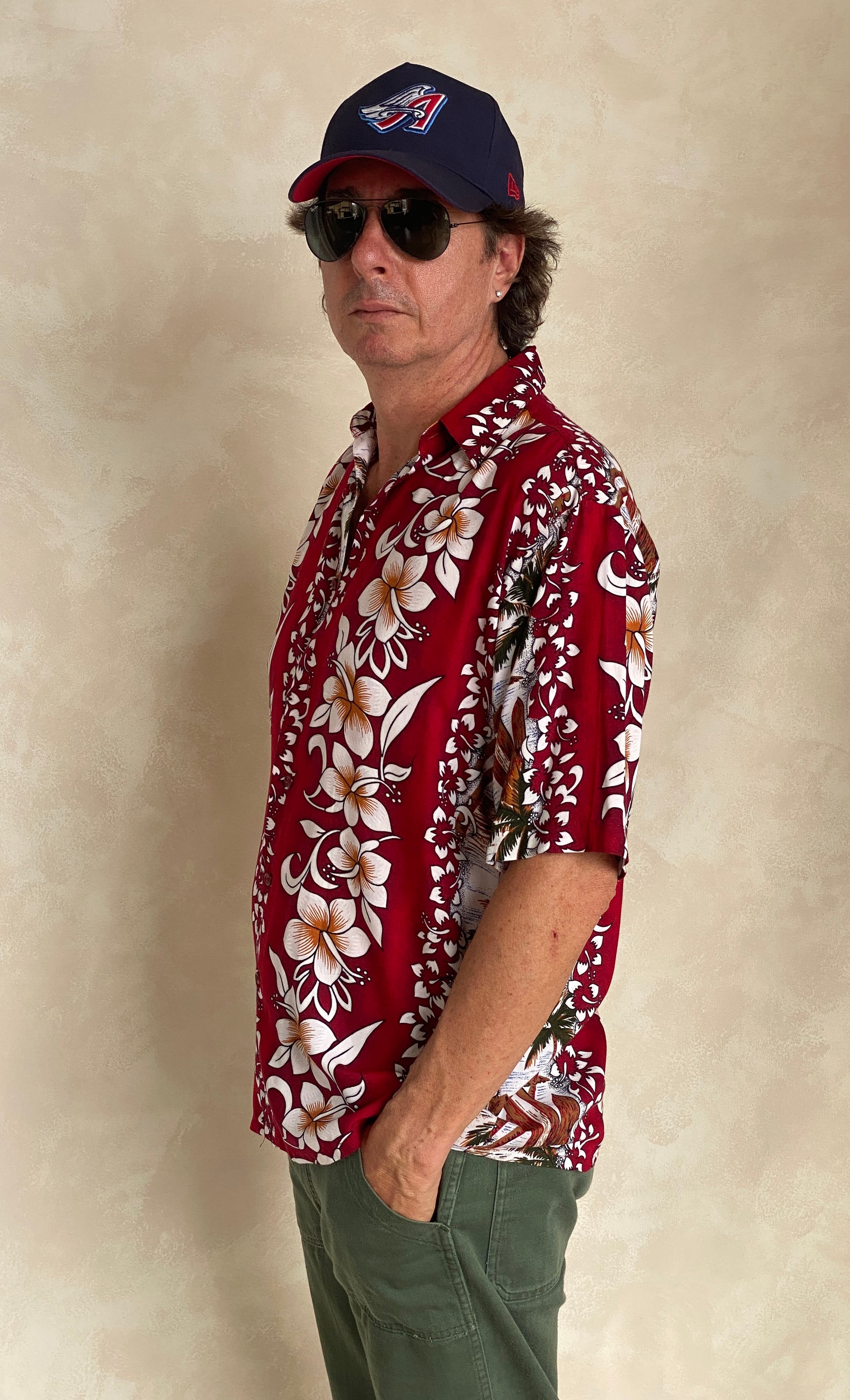 Size Small. Vintage 90s Hawaiian shirt - USA Vintage Bcn