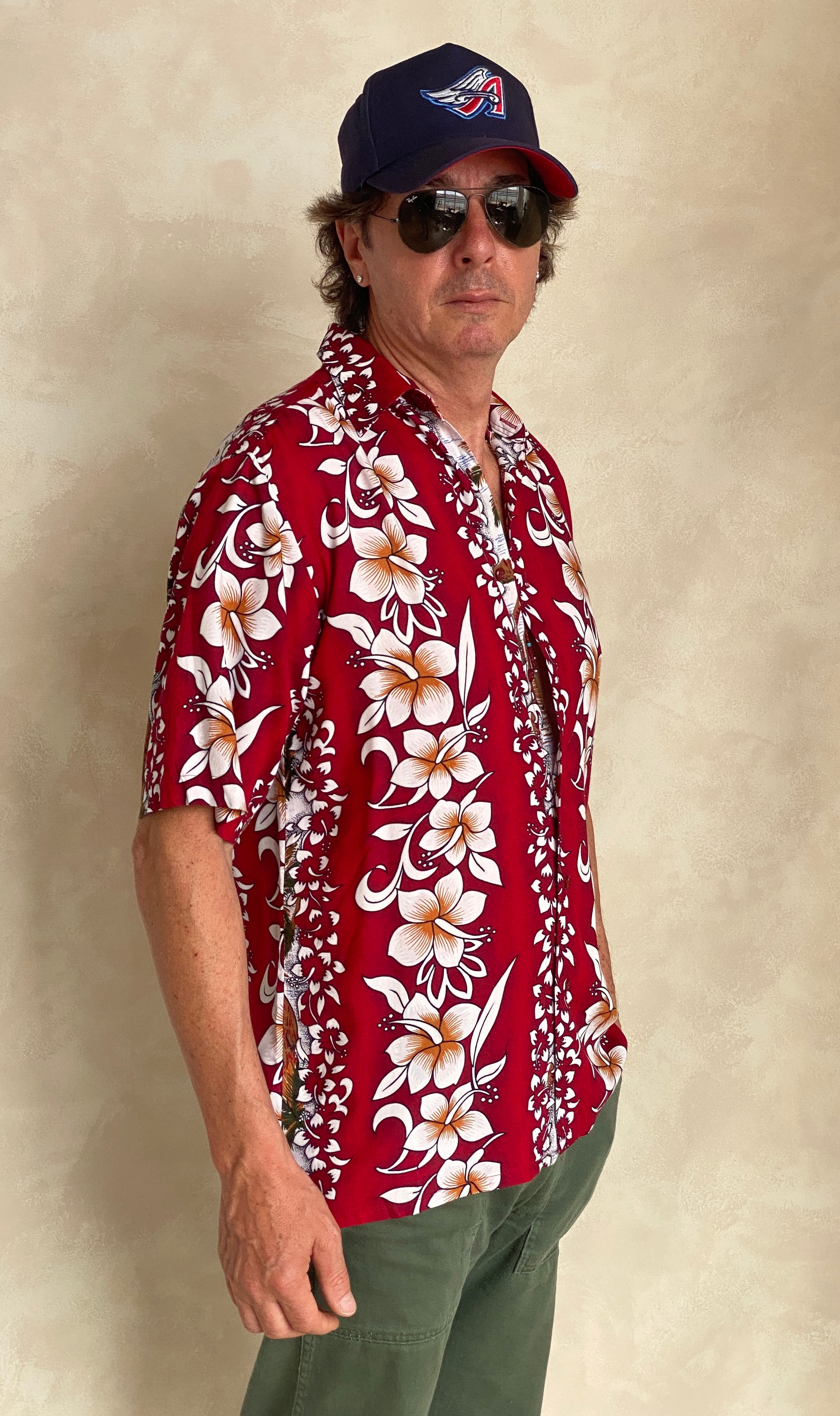 Size Small. Vintage 90s Hawaiian shirt - USA Vintage Bcn