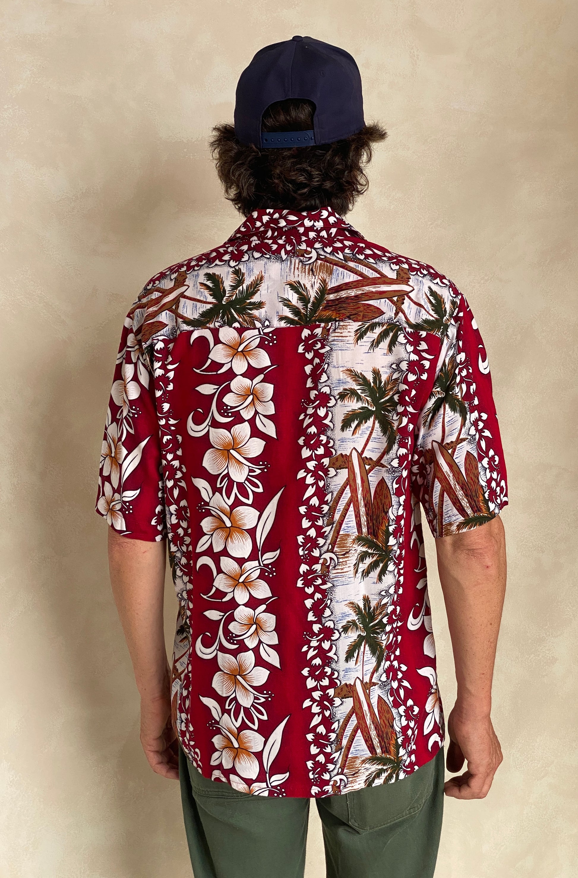 Size Small. Vintage 90s Hawaiian shirt - USA Vintage Bcn