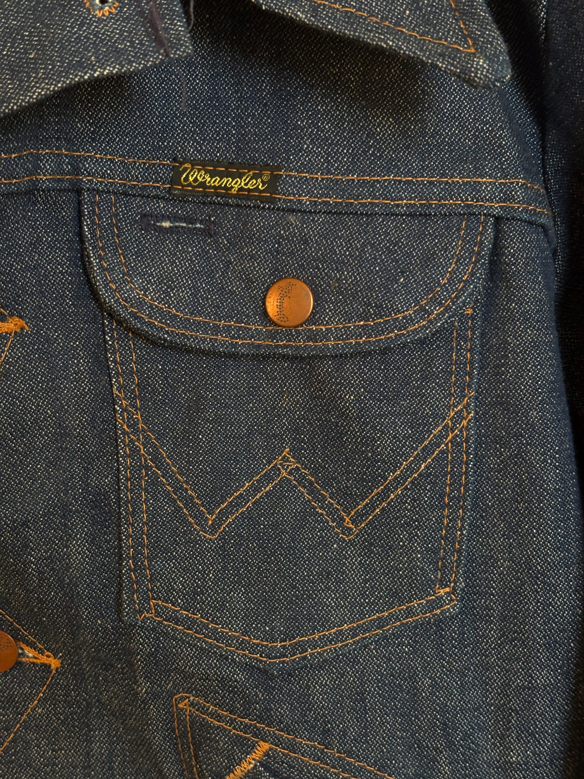 Size 40US / 50EU. Authentic 126MJ 80s Wrangler jacket – Made in the USA - USA Vintage Bcn