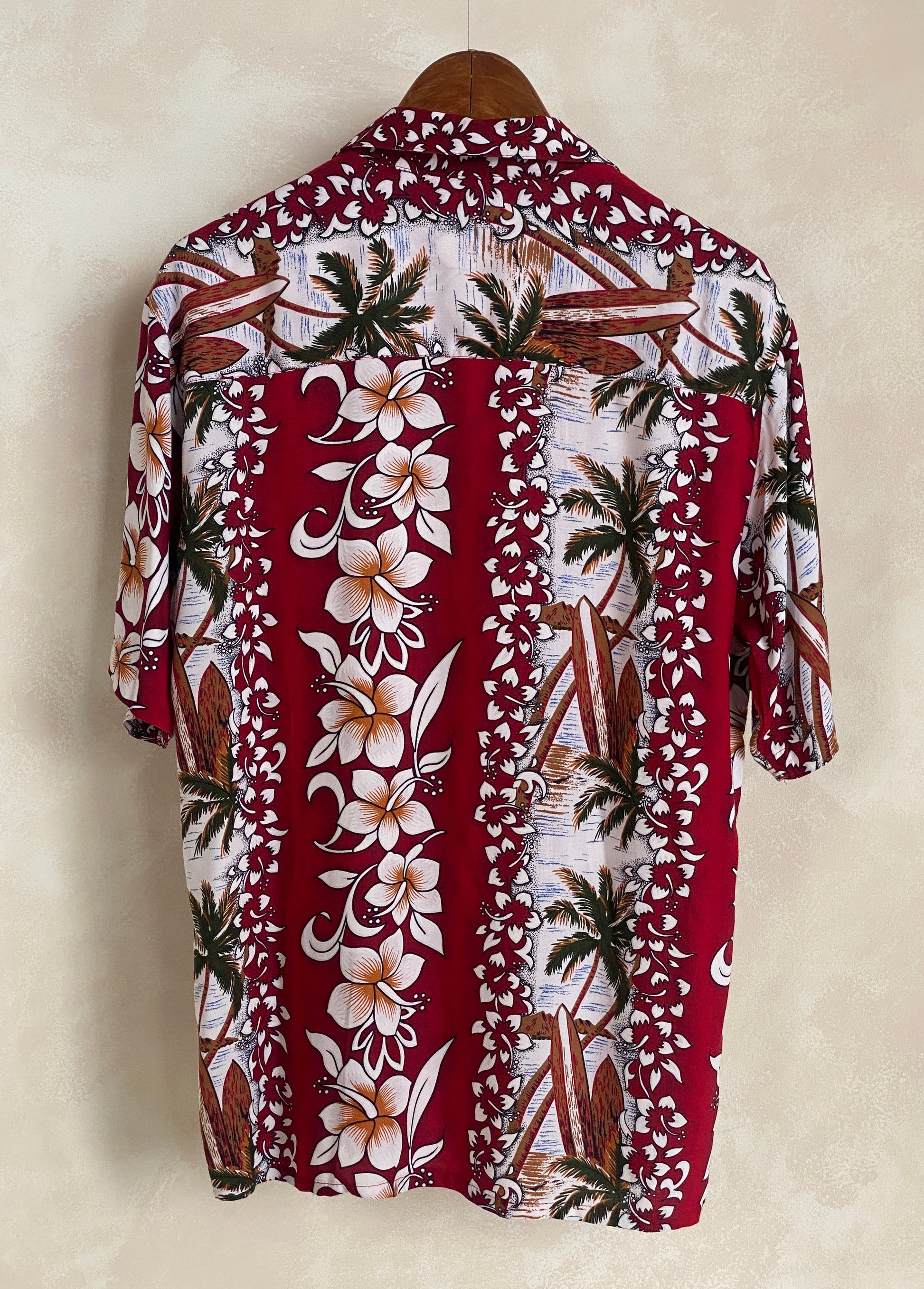 Size Small. Vintage 90s Hawaiian shirt - USA Vintage Bcn