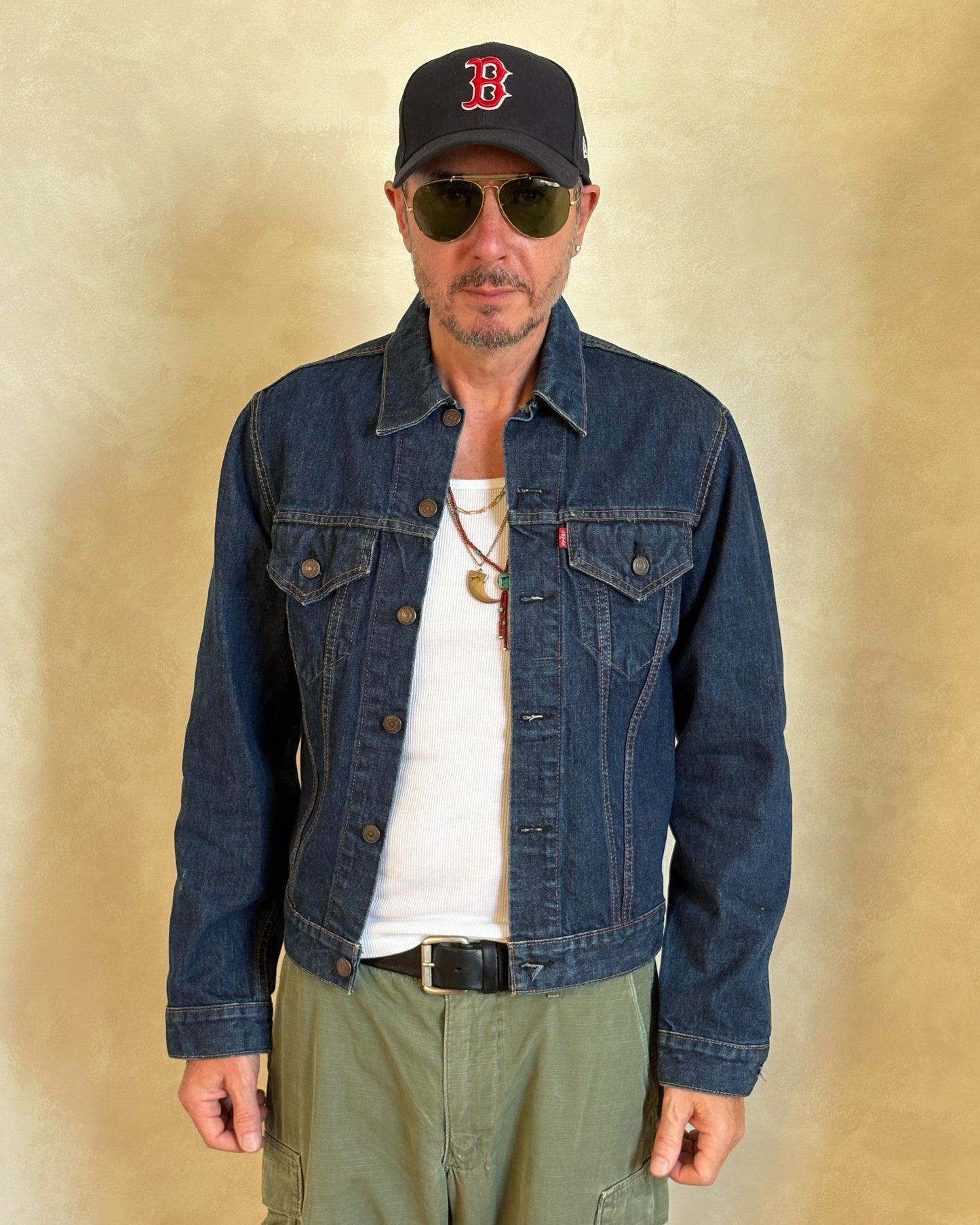 Size 40US / 50EU . Vintage 70s Levis single stitch jacket Made in USA. - USA Vintage Bcn