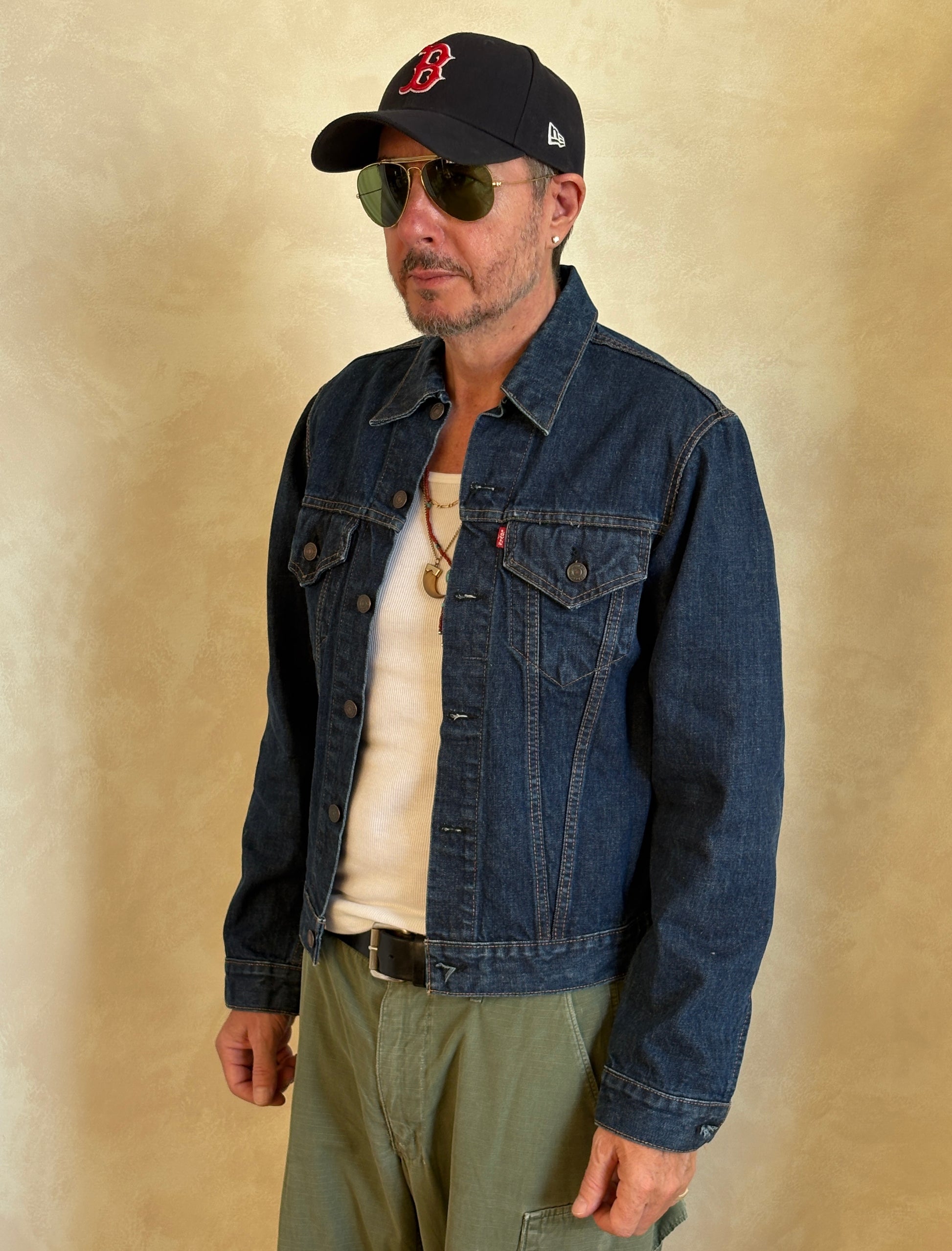 Size 40US / 50EU . Vintage 70s Levis single stitch jacket Made in USA. - USA Vintage Bcn