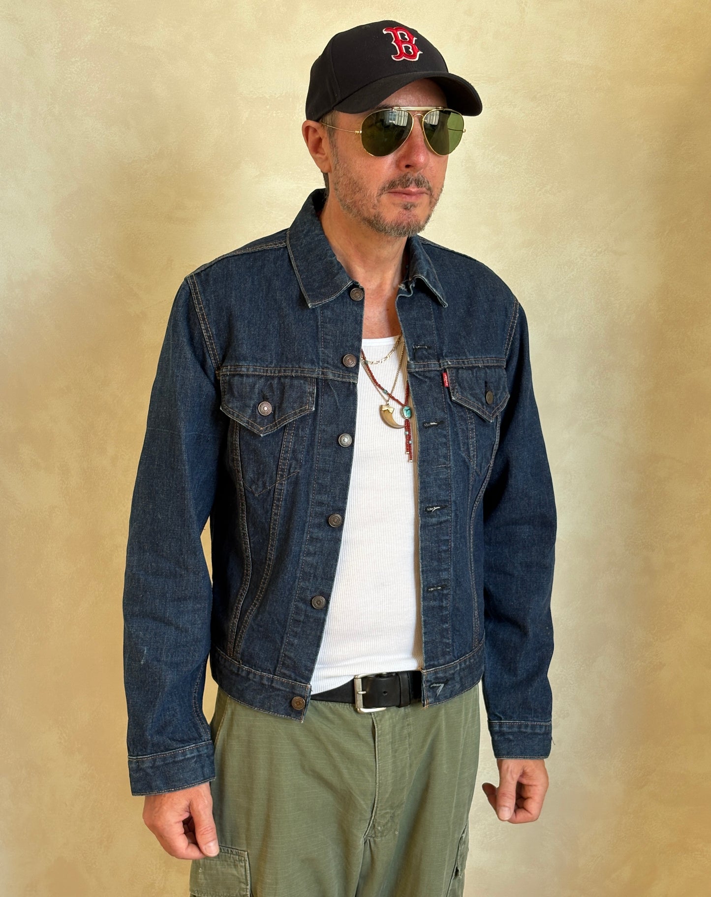 Size 40US / 50EU . Vintage 70s Levis single stitch jacket Made in USA. - USA Vintage Bcn