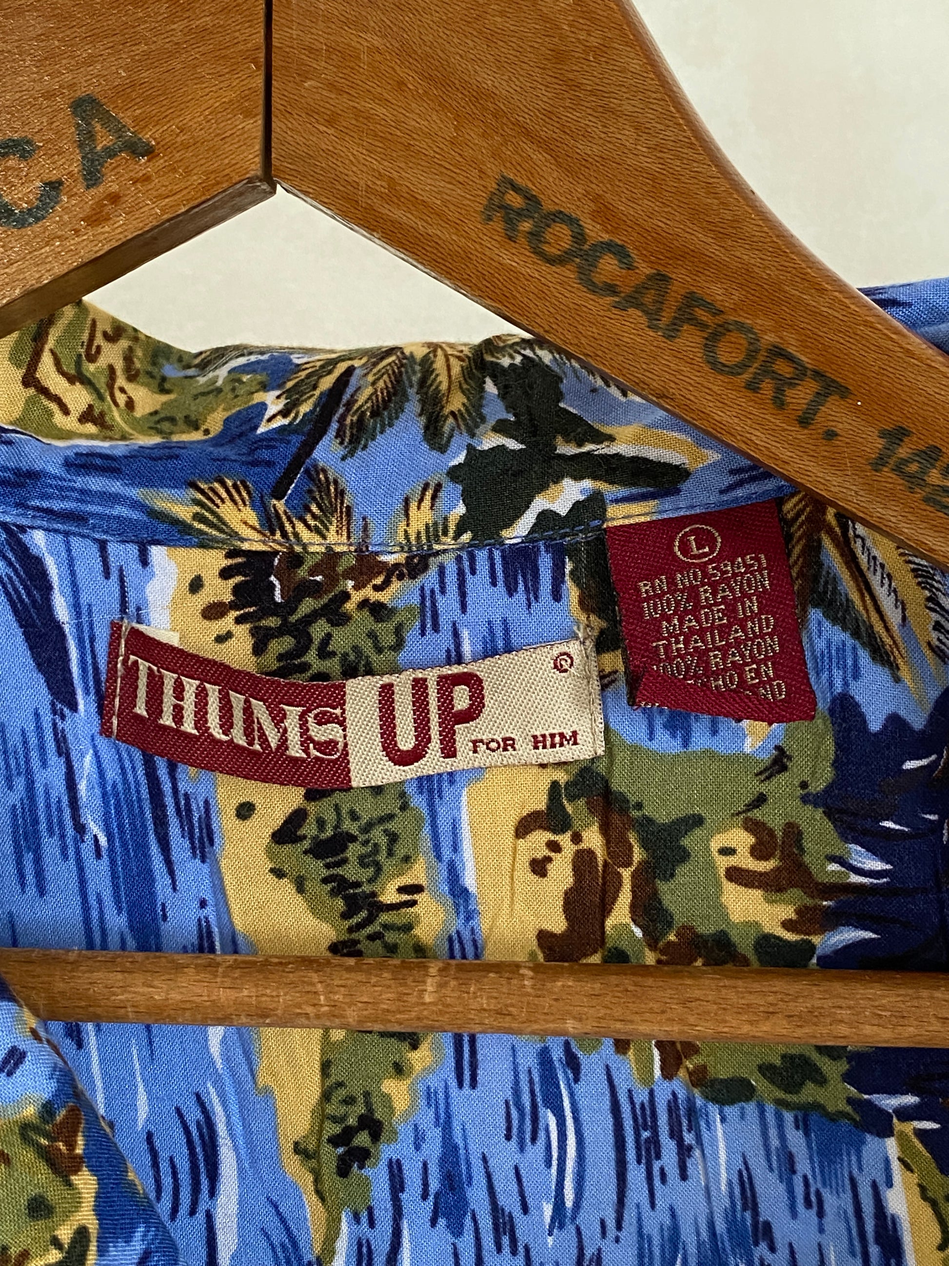Size Large. Vintage 90s Hawaiian shirt - USA Vintage Bcn