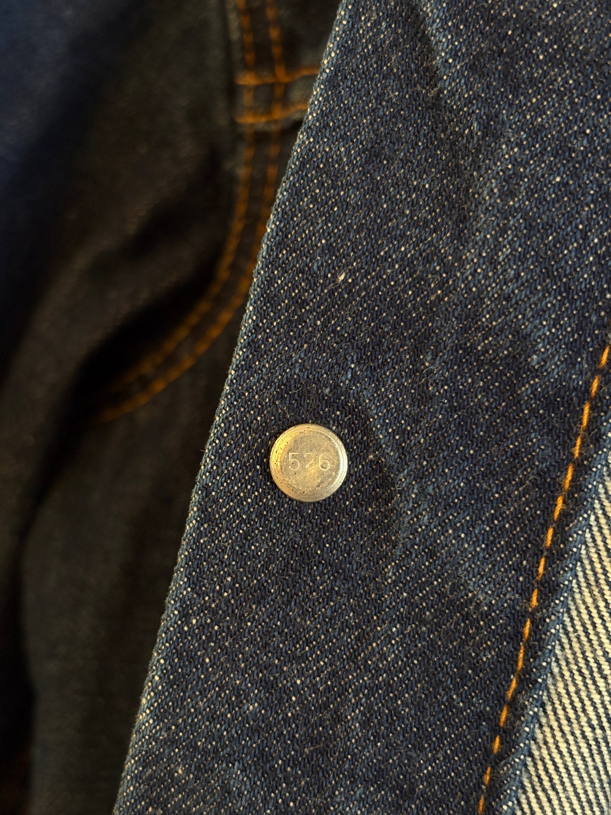 Size 40US / 50EU . Vintage 70s Levis single stitch jacket Made in USA. - USA Vintage Bcn