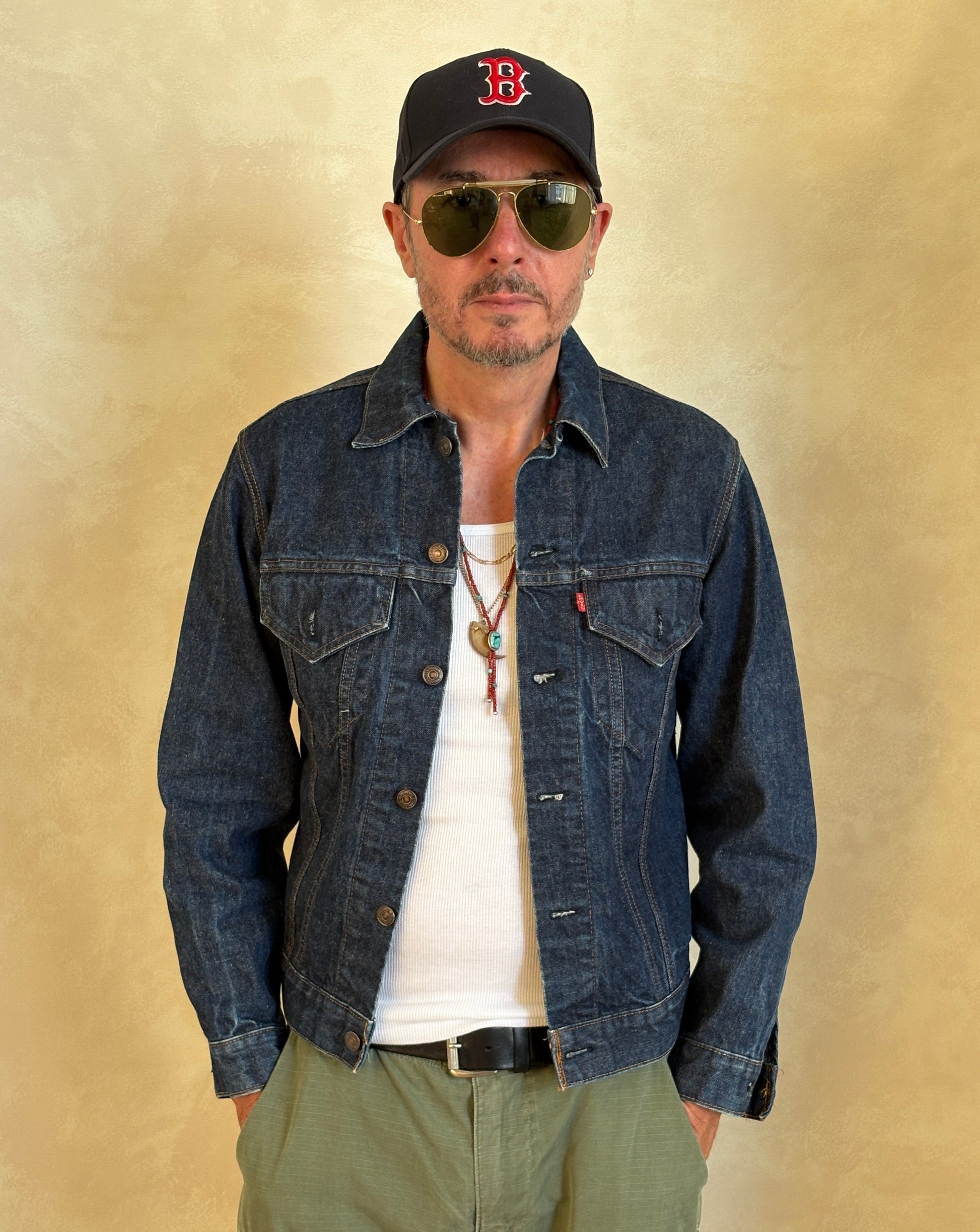 Size 38US / 48EU . Vintage 70s Levi’s Denim Jacket – 2 Pockets – Made in USA - USA Vintage Bcn