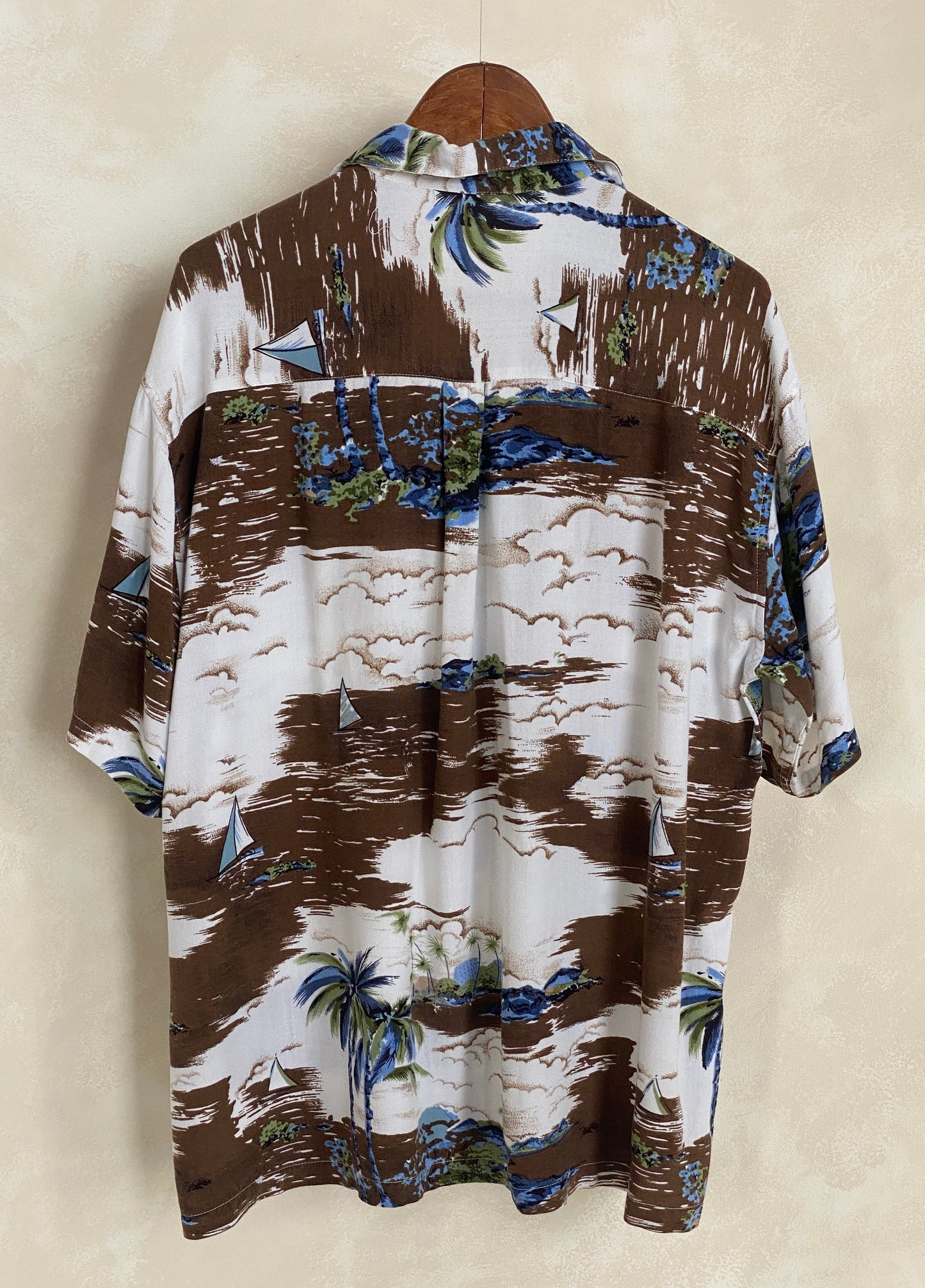 Size Large. Vintage 90s Hawaiian shirt - USA Vintage Bcn
