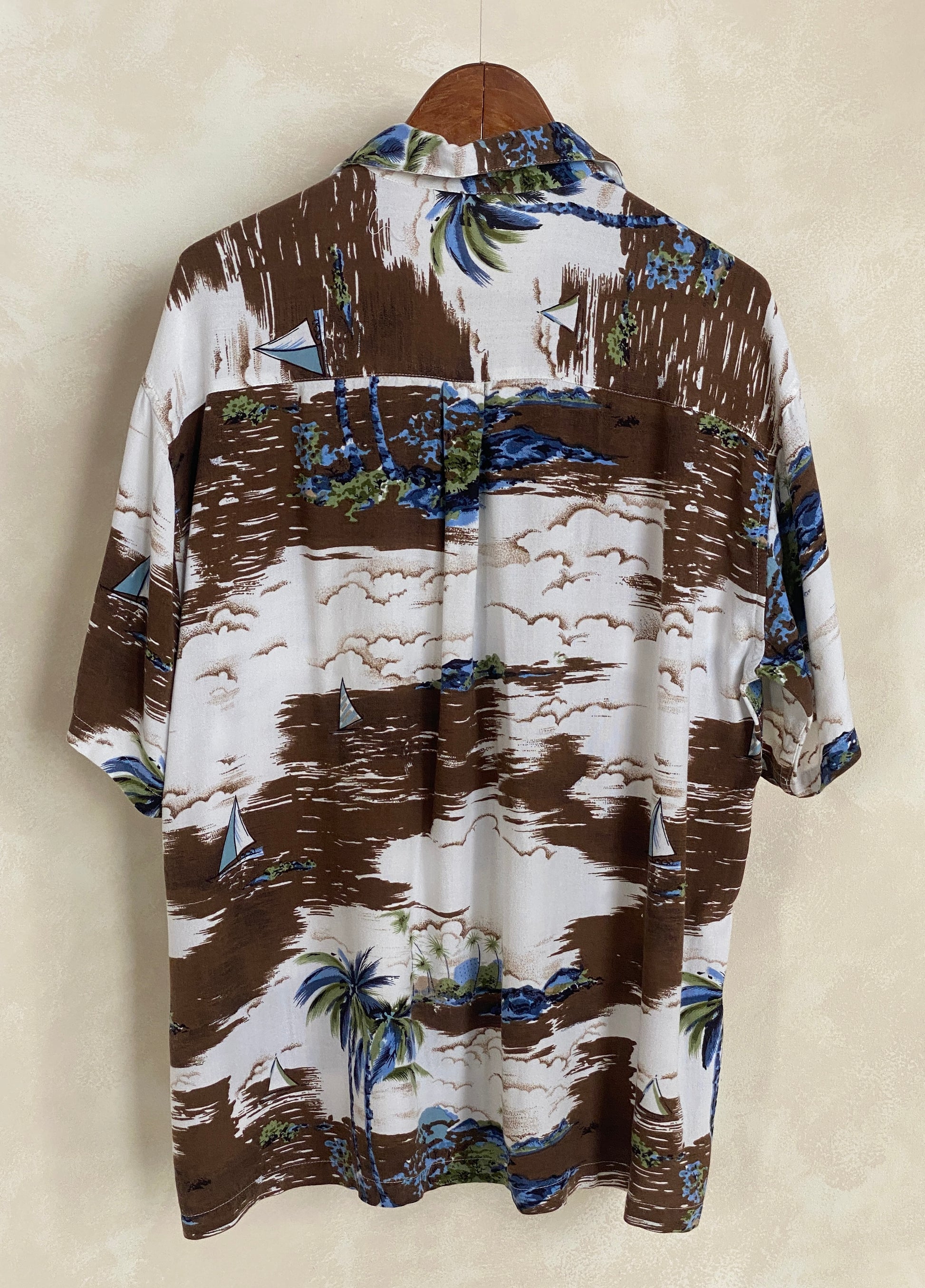 Size Large. Vintage 90s Hawaiian shirt - USA Vintage Bcn
