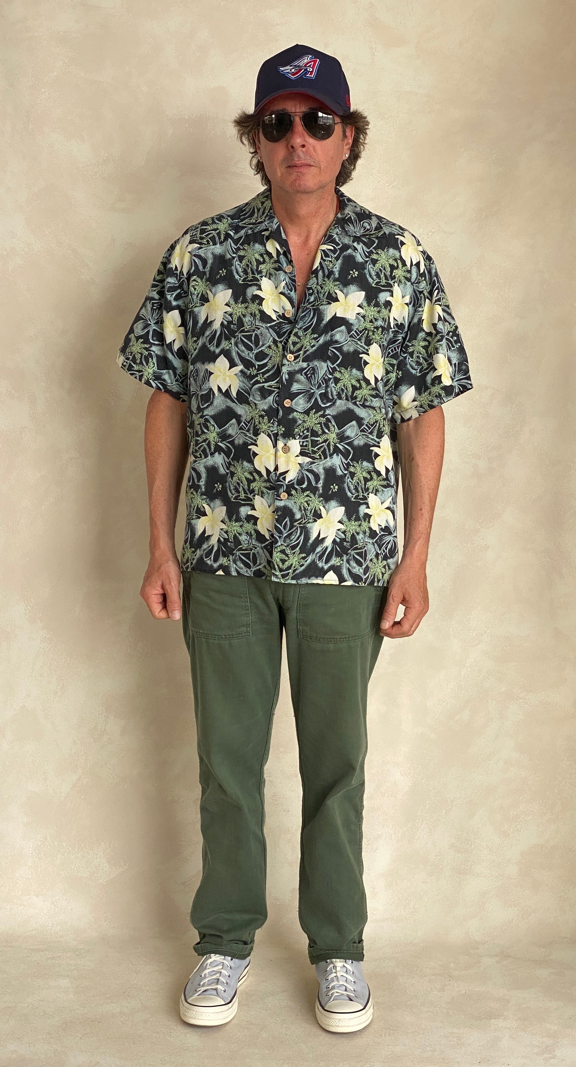 Size Large. Vintage 90s Hawaiian shirt - USA Vintage Bcn
