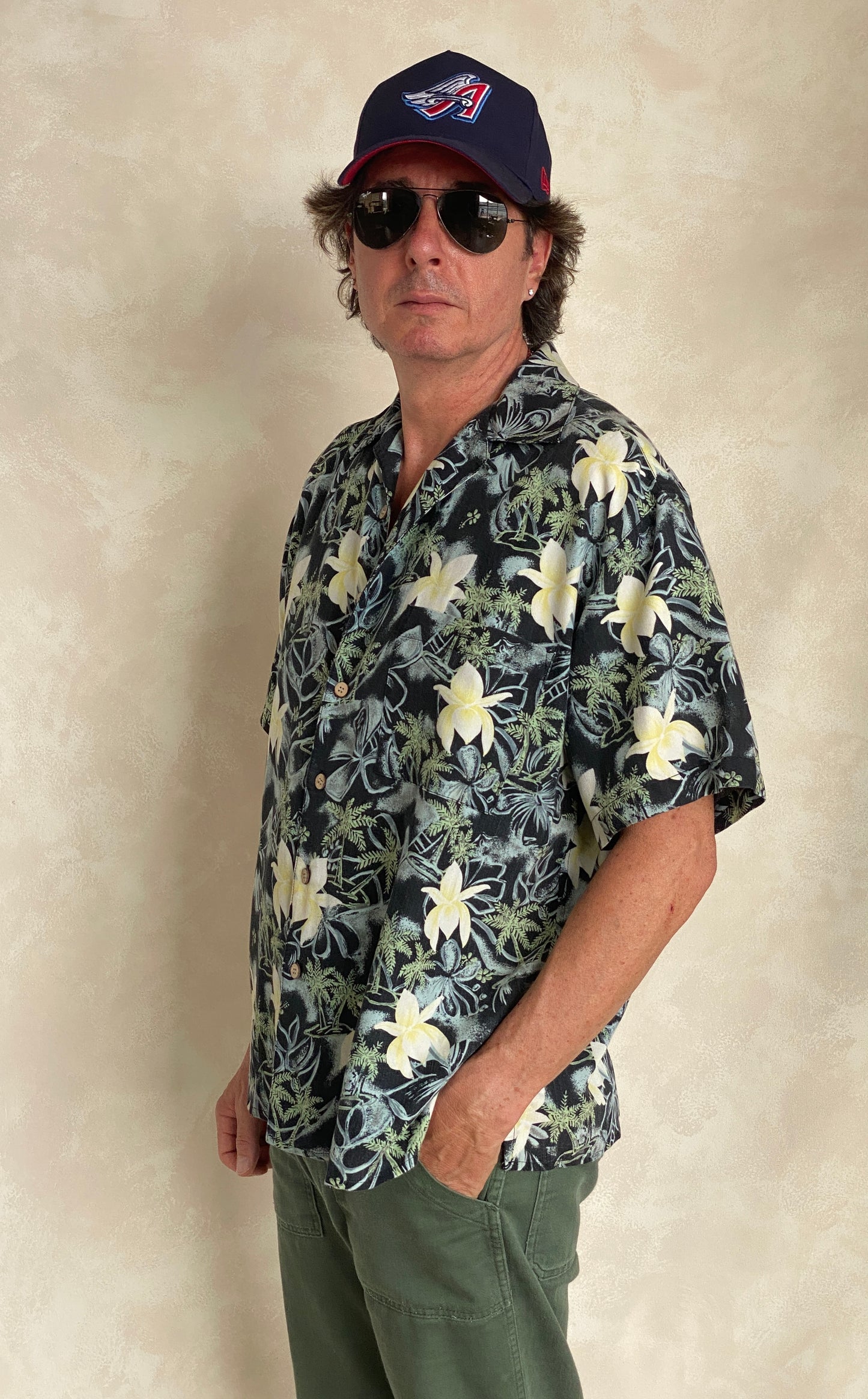 Size Large. Vintage 90s Hawaiian shirt - USA Vintage Bcn