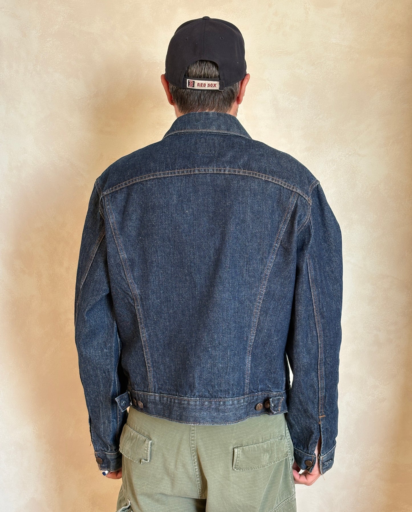 Size 46US / 56EU .Vintage 70s Levi’s Denim Jacket – 2 Pockets – Made in USA - USA Vintage Bcn
