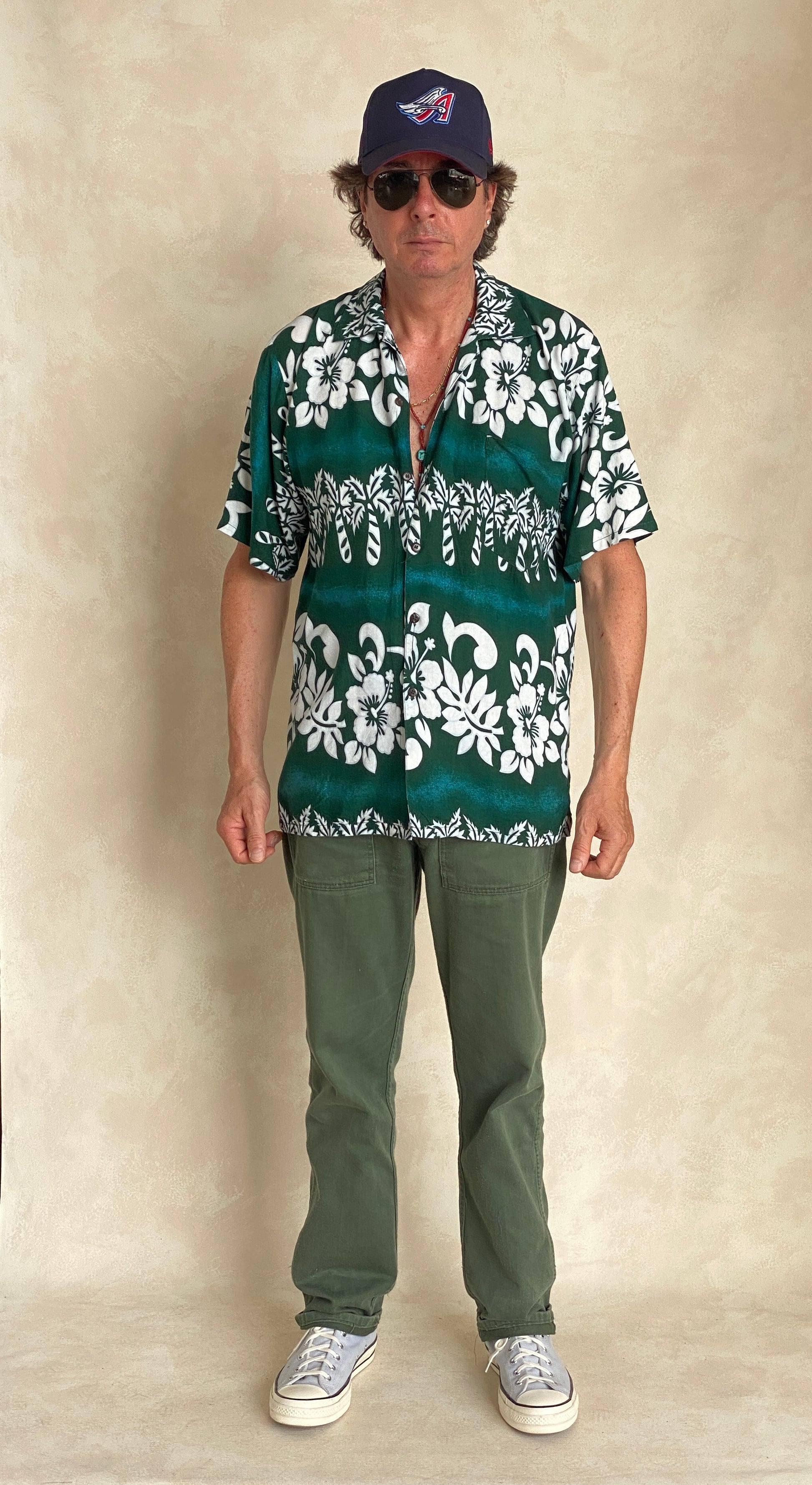 Size Large. Vintage 90s Hawaiian shirt - USA Vintage Bcn